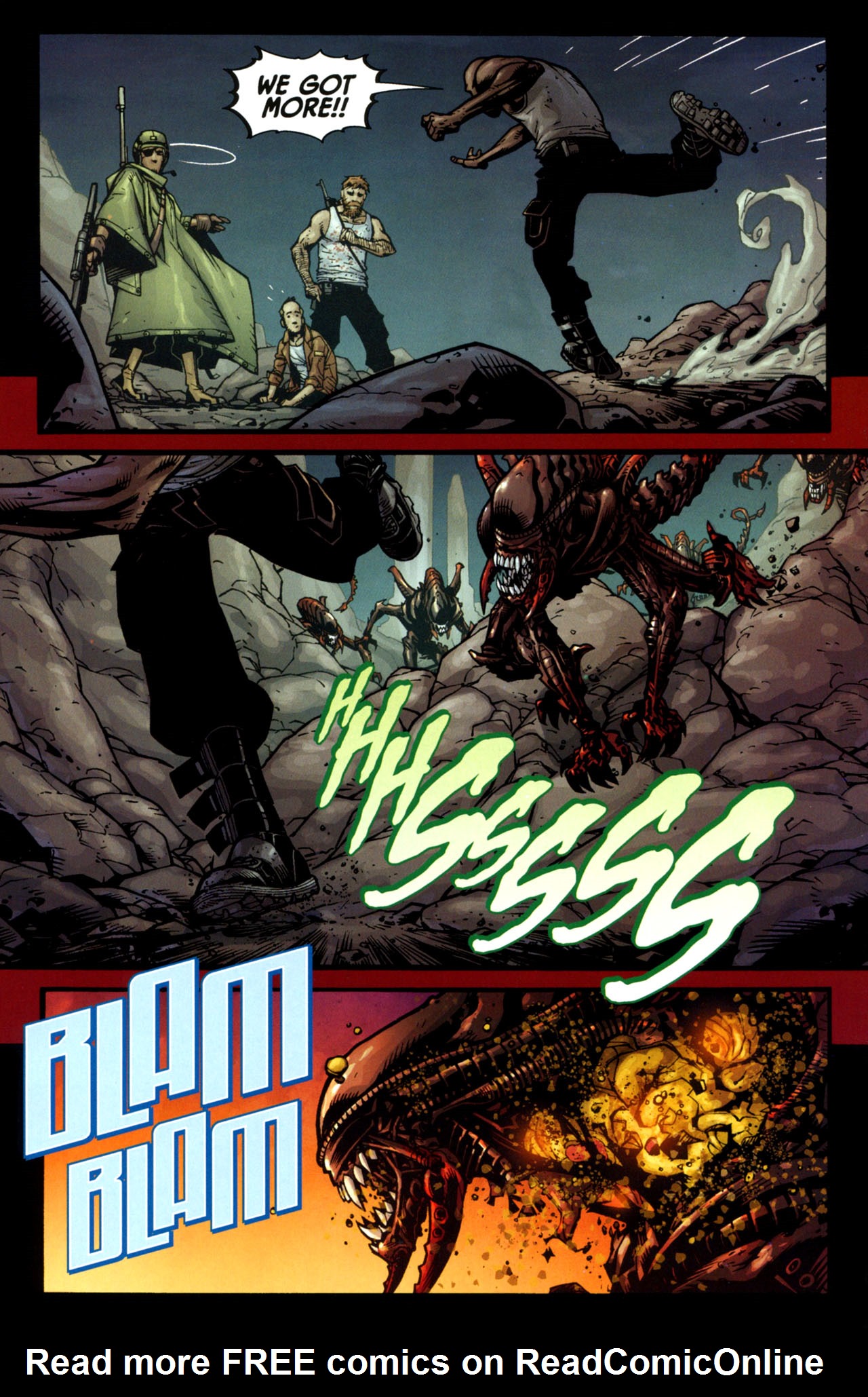 Read online Aliens (2009) comic -  Issue #3 - 8