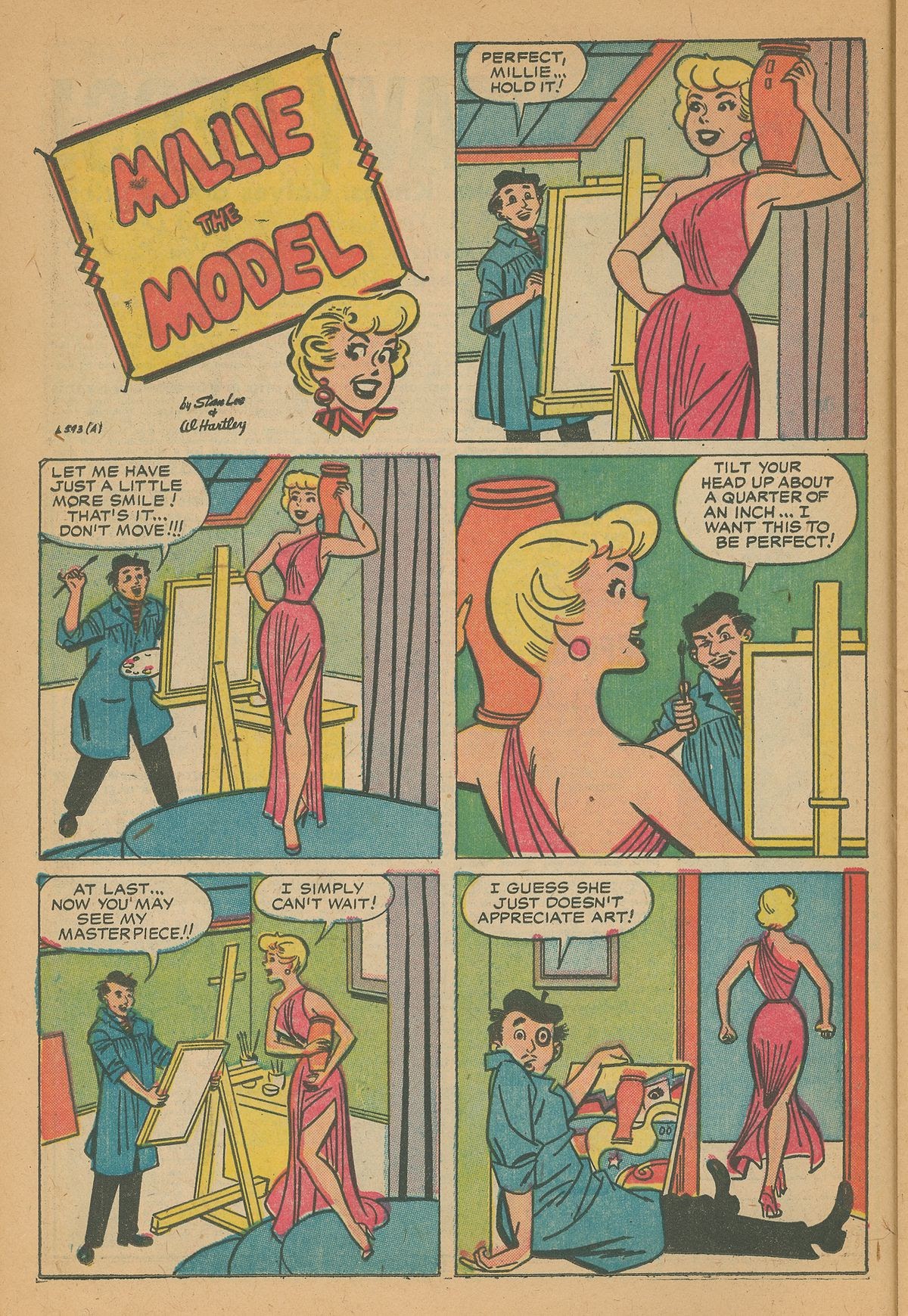 Read online Sherry the Showgirl (1957) comic -  Issue #5 - 14