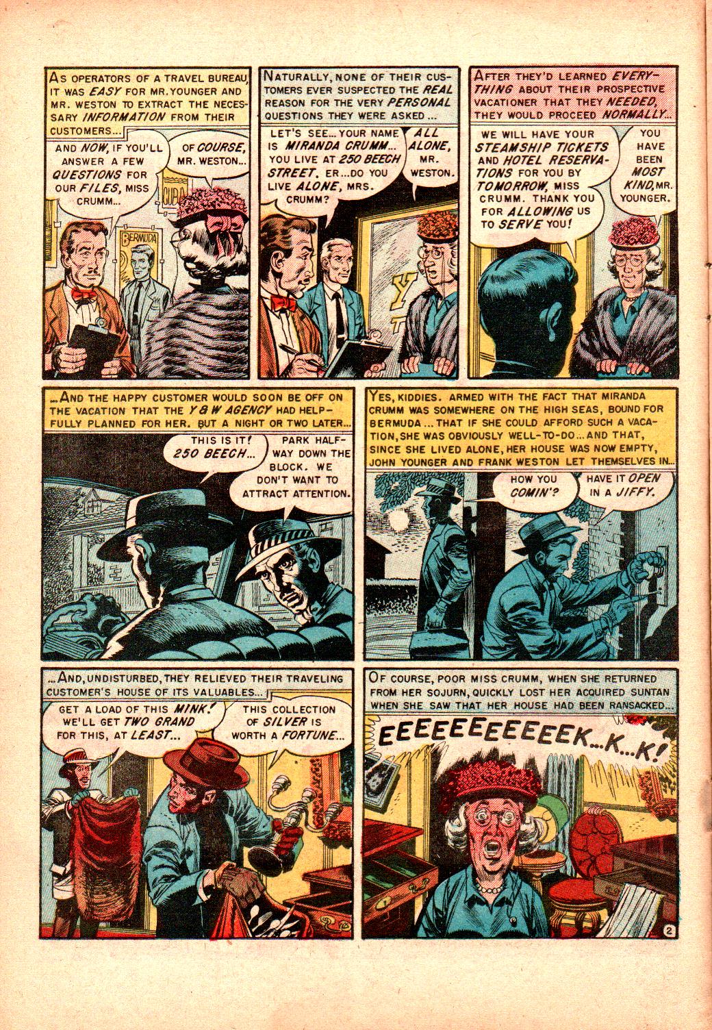 Read online The Vault of Horror (1950) comic -  Issue #34 - 13