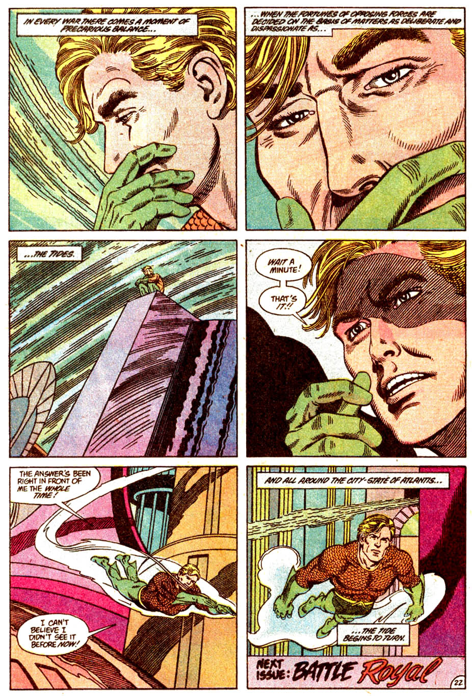Read online Aquaman (1989) comic -  Issue #4 - 23