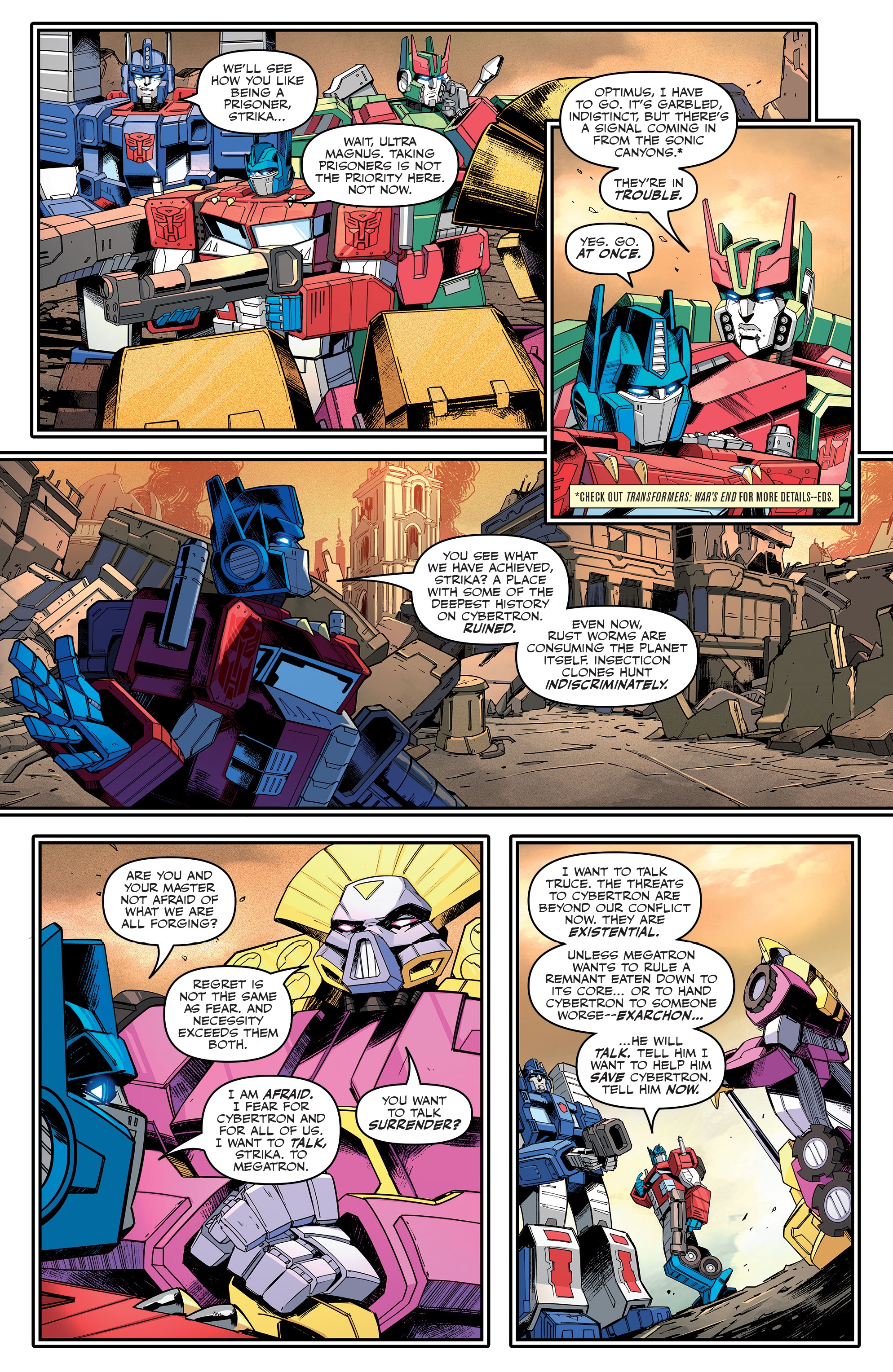 Read online Transformers (2019) comic -  Issue #41 - 13