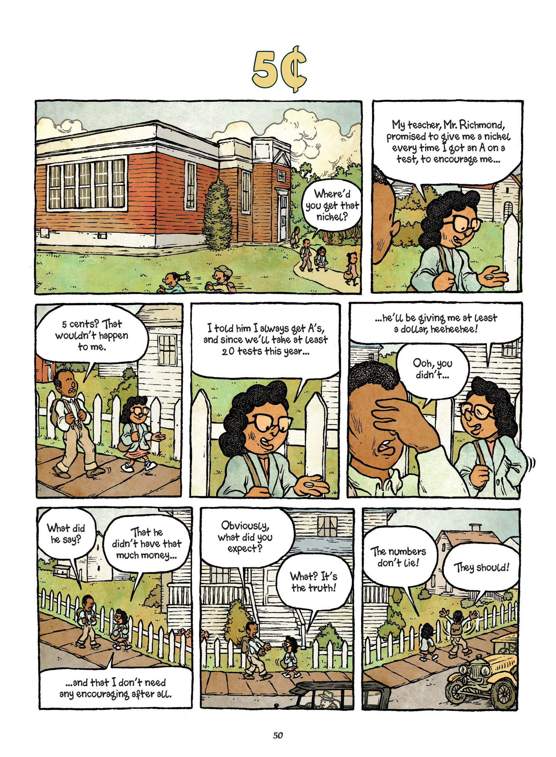 Read online Young Katherine Johnson comic -  Issue # TPB - 51