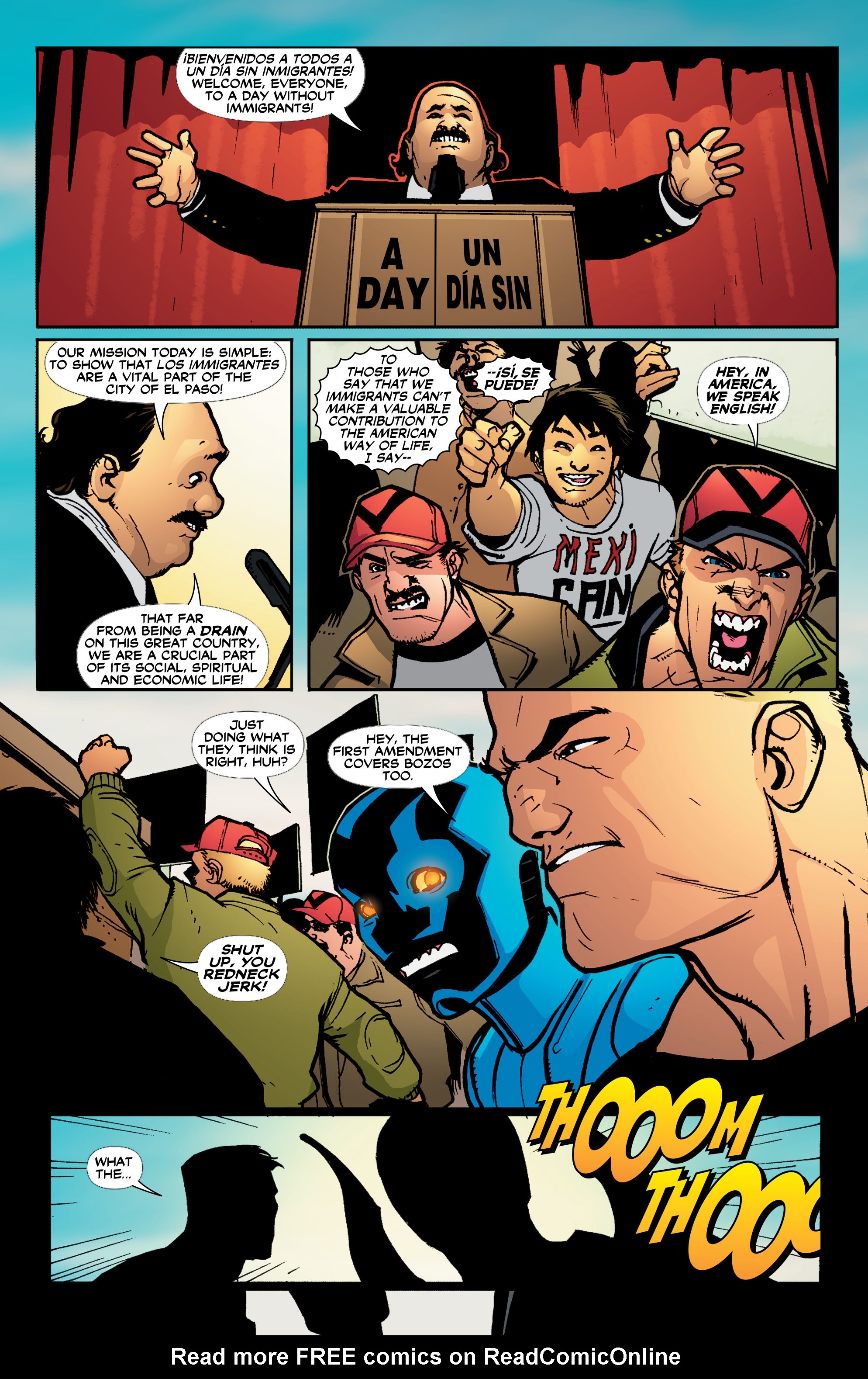 Read online Blue Beetle (2006) comic -  Issue #33 - 6
