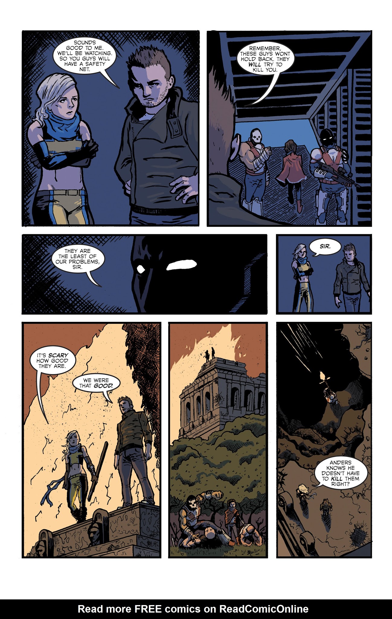 Read online 2085: Imperium Contingency comic -  Issue # TPB - 57