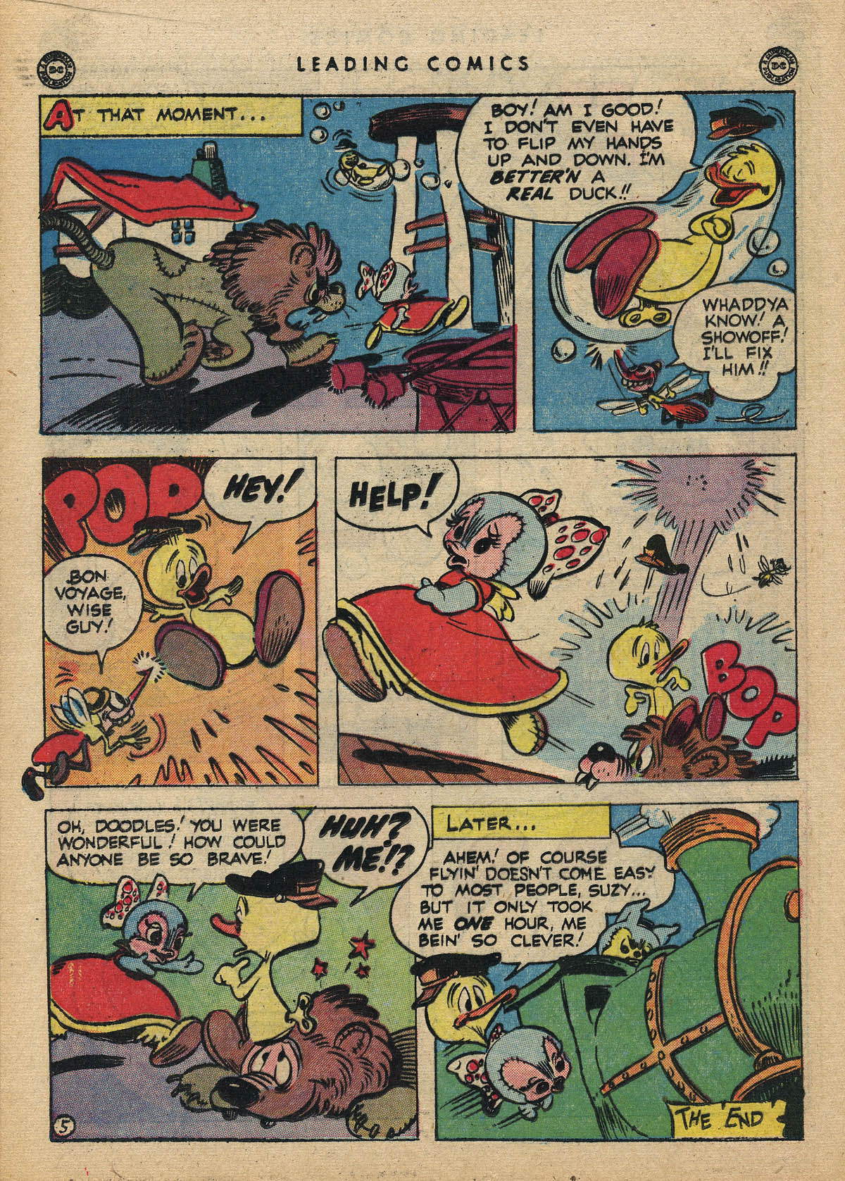 Read online Leading Comics comic -  Issue #23 - 22