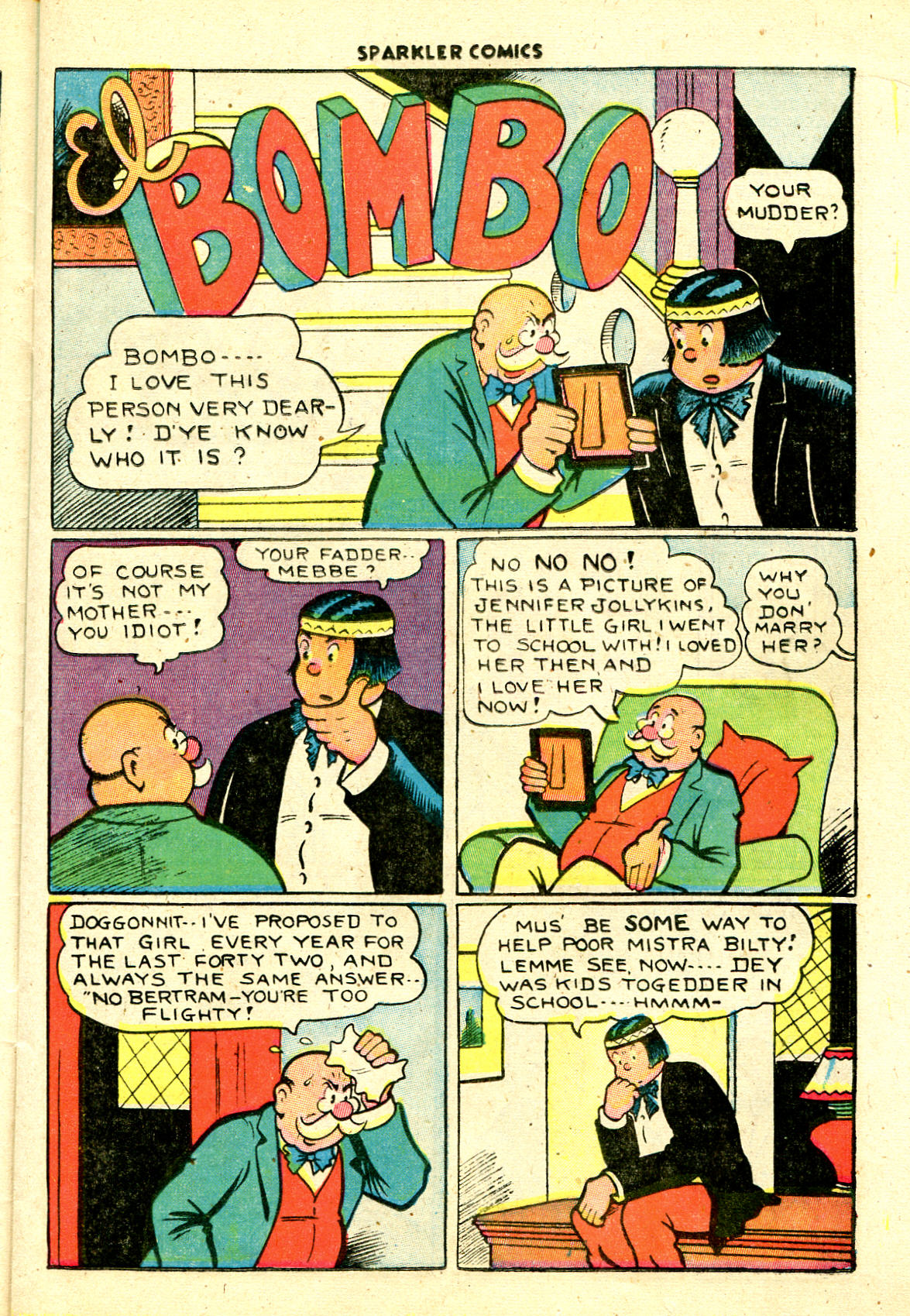 Read online Sparkler Comics comic -  Issue #55 - 15