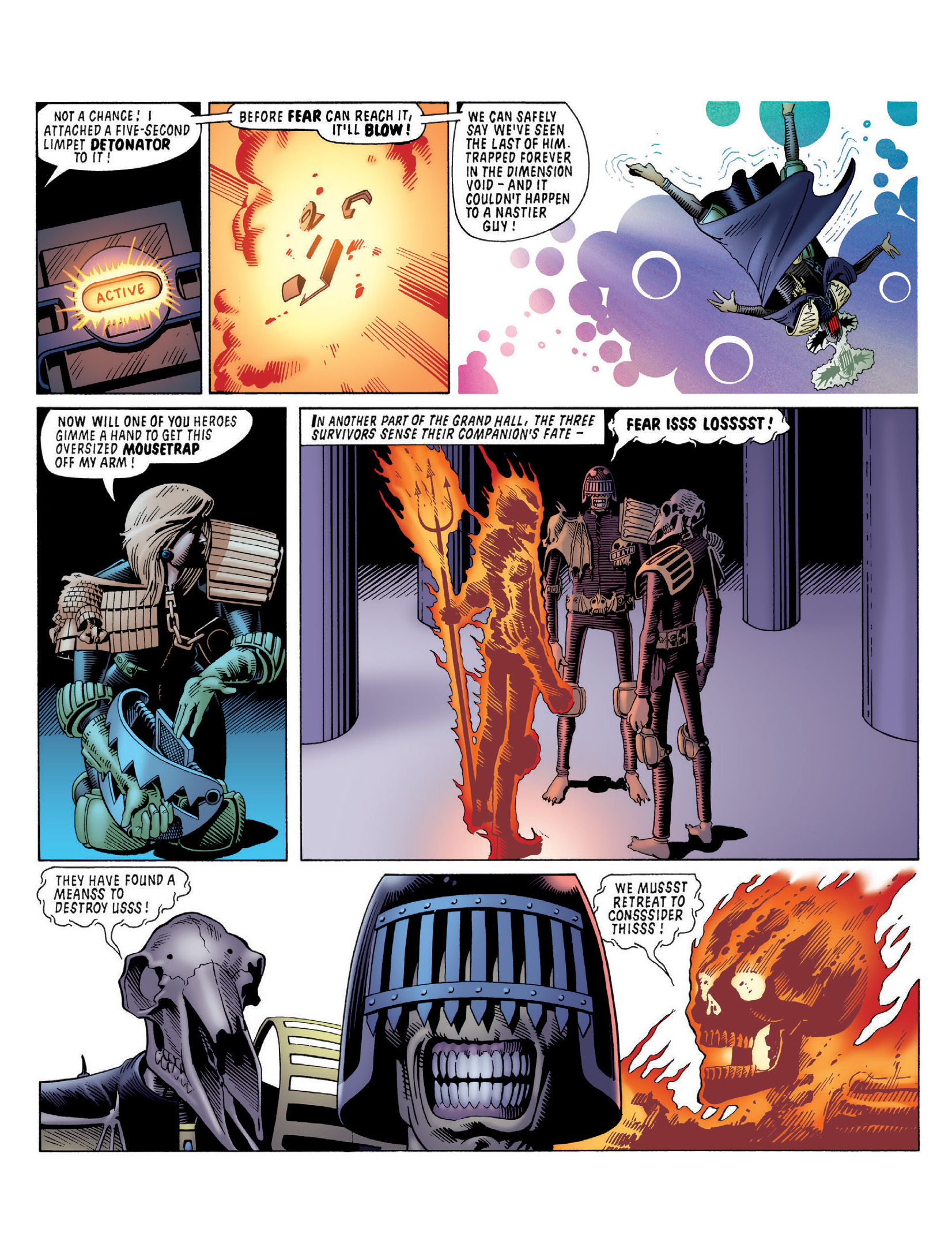 Read online Essential Judge Dredd: Dredd Vs Death comic -  Issue # TPB (Part 2) - 1