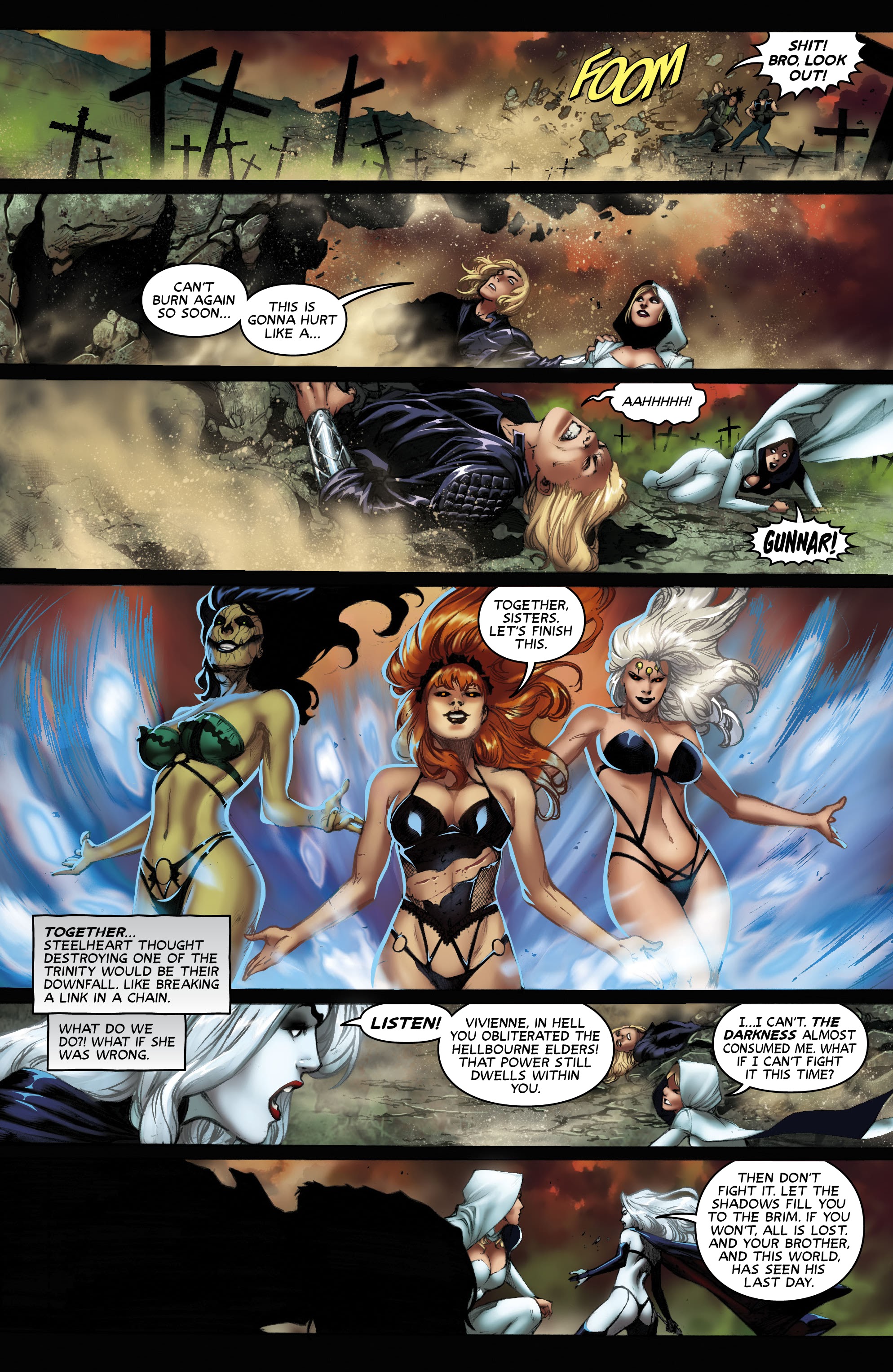 Read online Lady Death: Blasphemy Anthem comic -  Issue # Full - 42