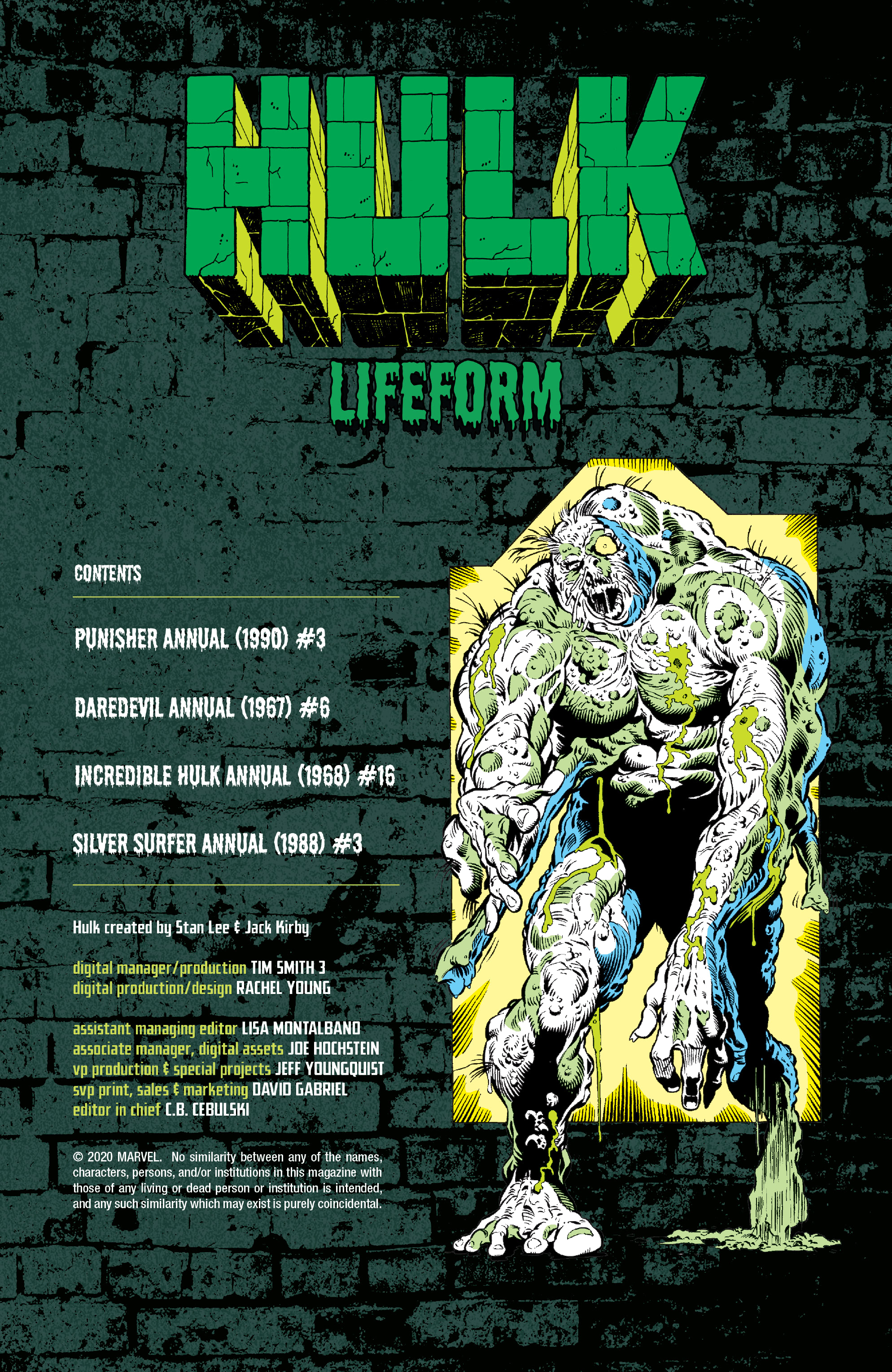 Read online Hulk: Lifeform comic -  Issue # TPB - 2