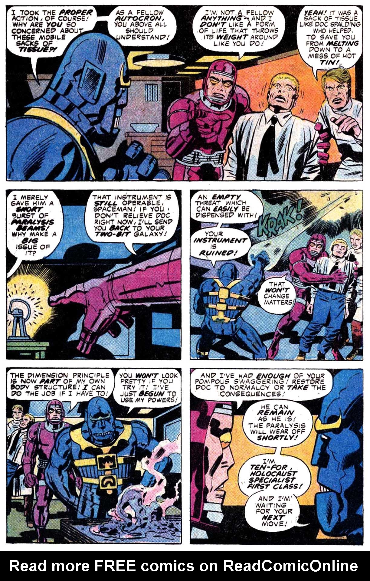 Read online Machine Man (1978) comic -  Issue #3 - 14