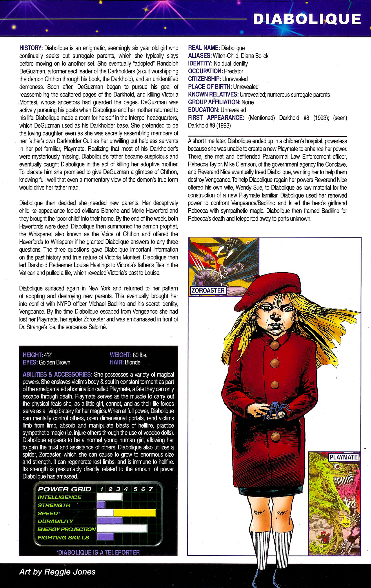 Read online Official Handbook of the Marvel Universe: Mystic Arcana - The Book of Marvel Magic comic -  Issue # Full - 15