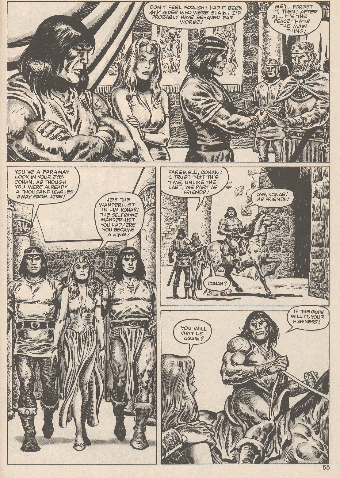 Read online The Savage Sword Of Conan comic -  Issue #104 - 55