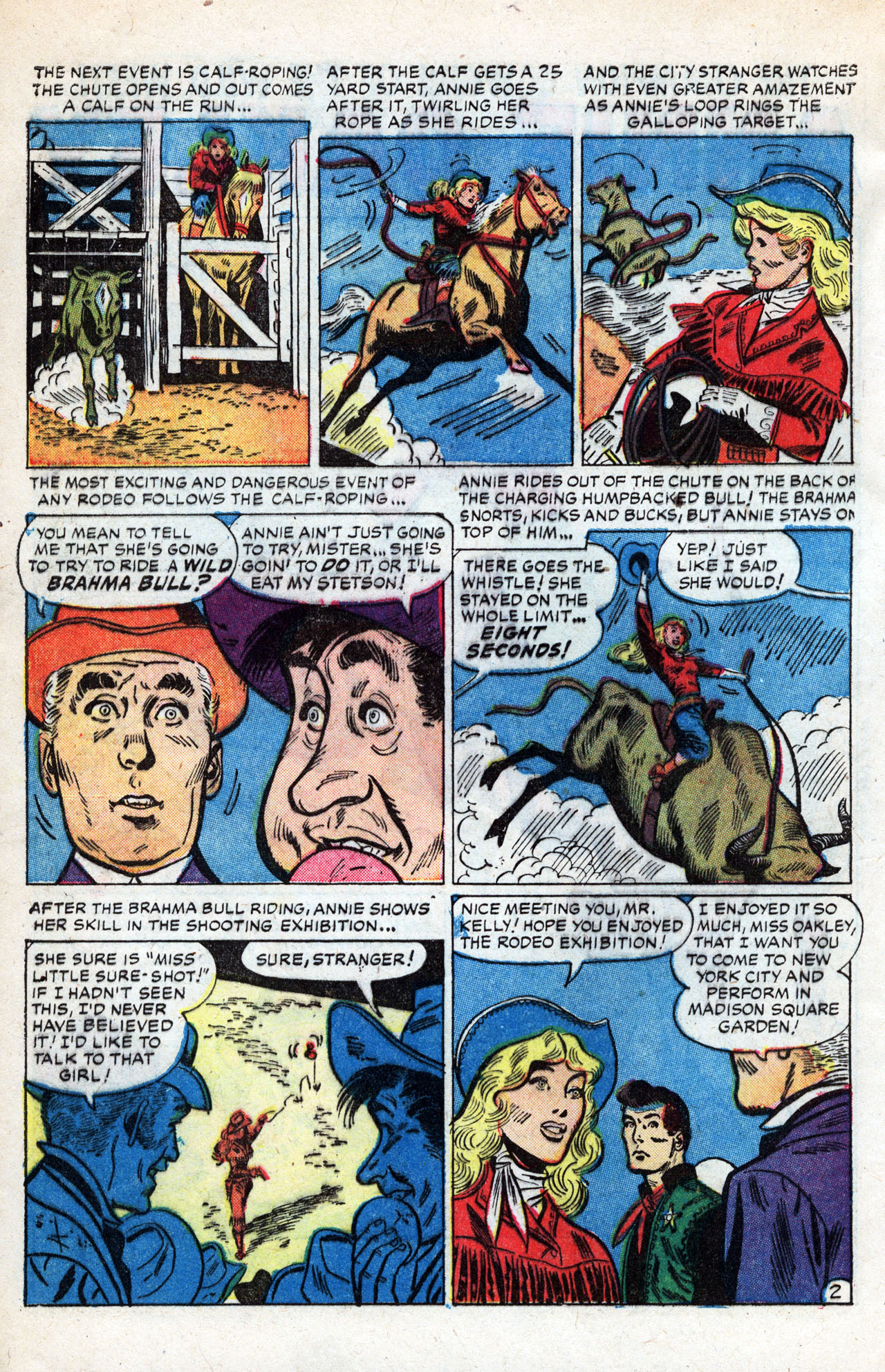 Read online Annie Oakley comic -  Issue #8 - 4