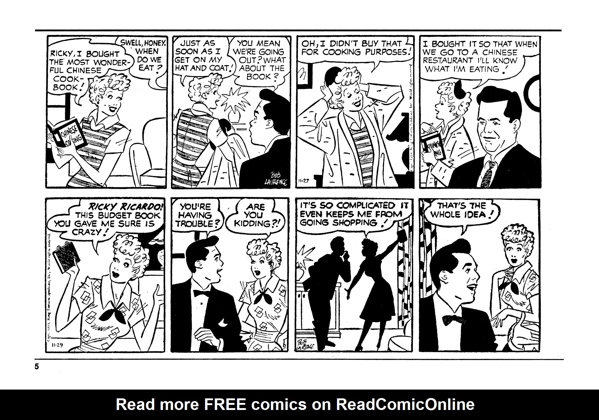 Read online I Love Lucy Too comic -  Issue #5 - 7