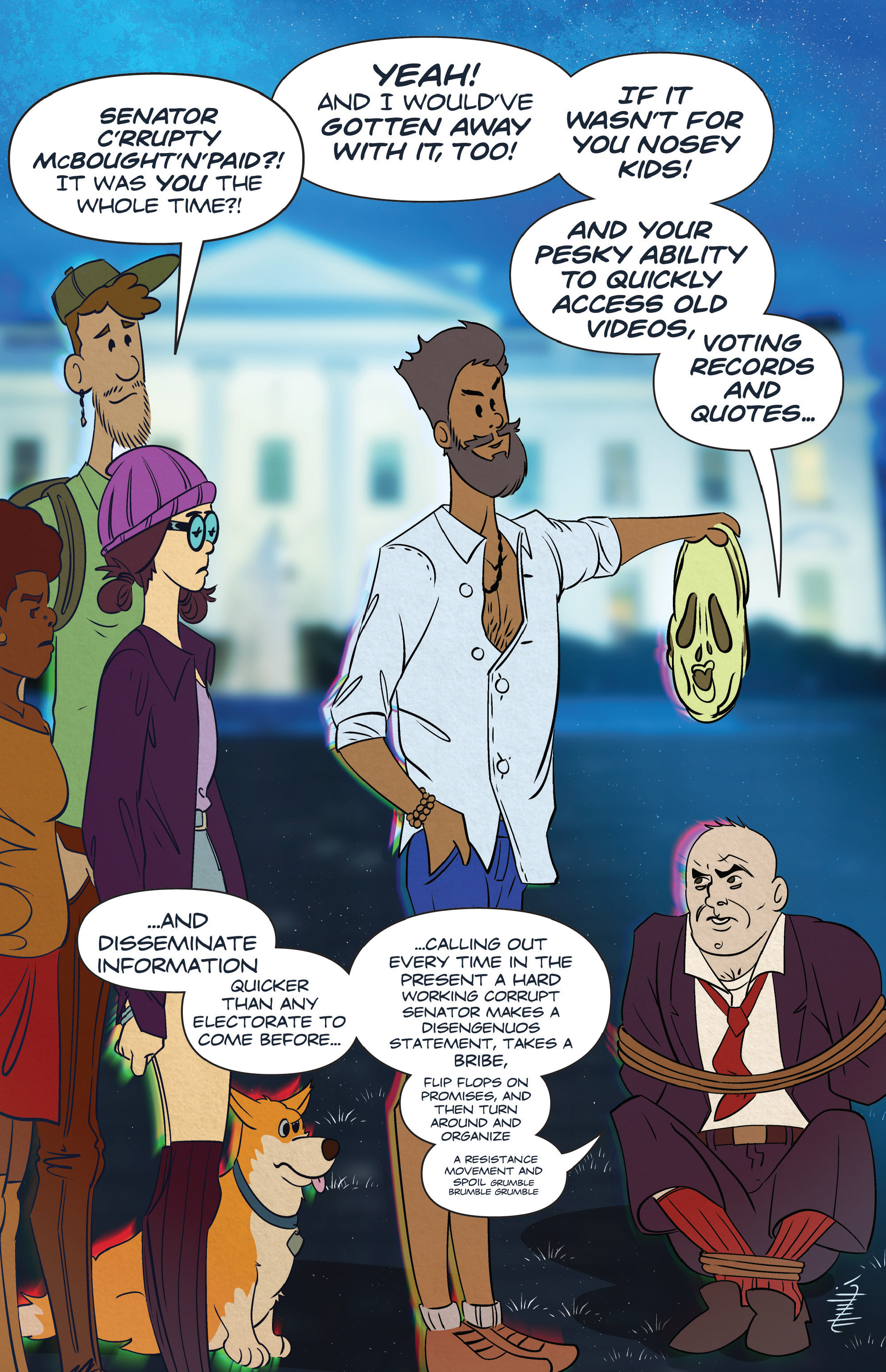Read online Alexandria Ocasio-Cortez and the Freshman Force: Squad Special comic -  Issue # Full - 36