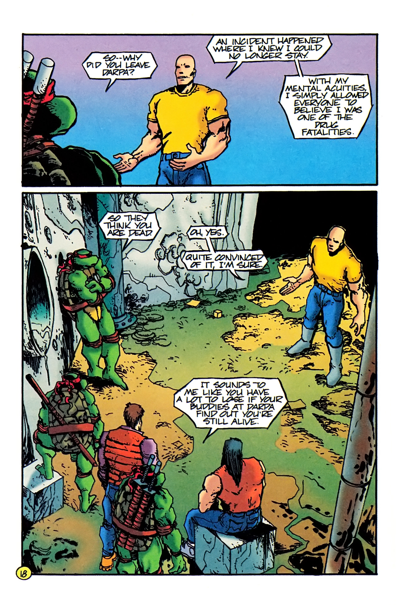 Read online Teenage Mutant Ninja Turtles (1993) comic -  Issue #10 - 19