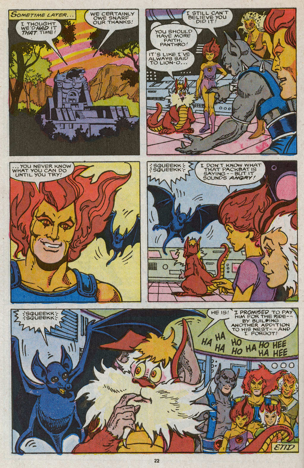 Read online ThunderCats (1985) comic -  Issue #13 - 32
