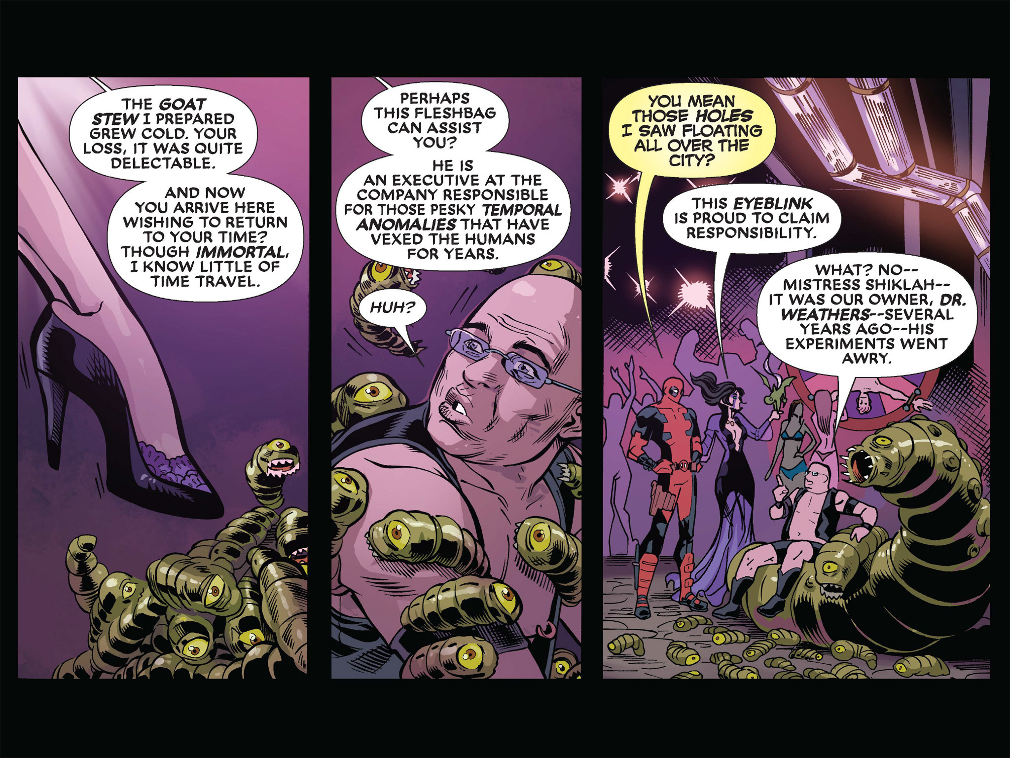 Read online Deadpool & Cable: Split Second Infinite Comic comic -  Issue #4 - 34