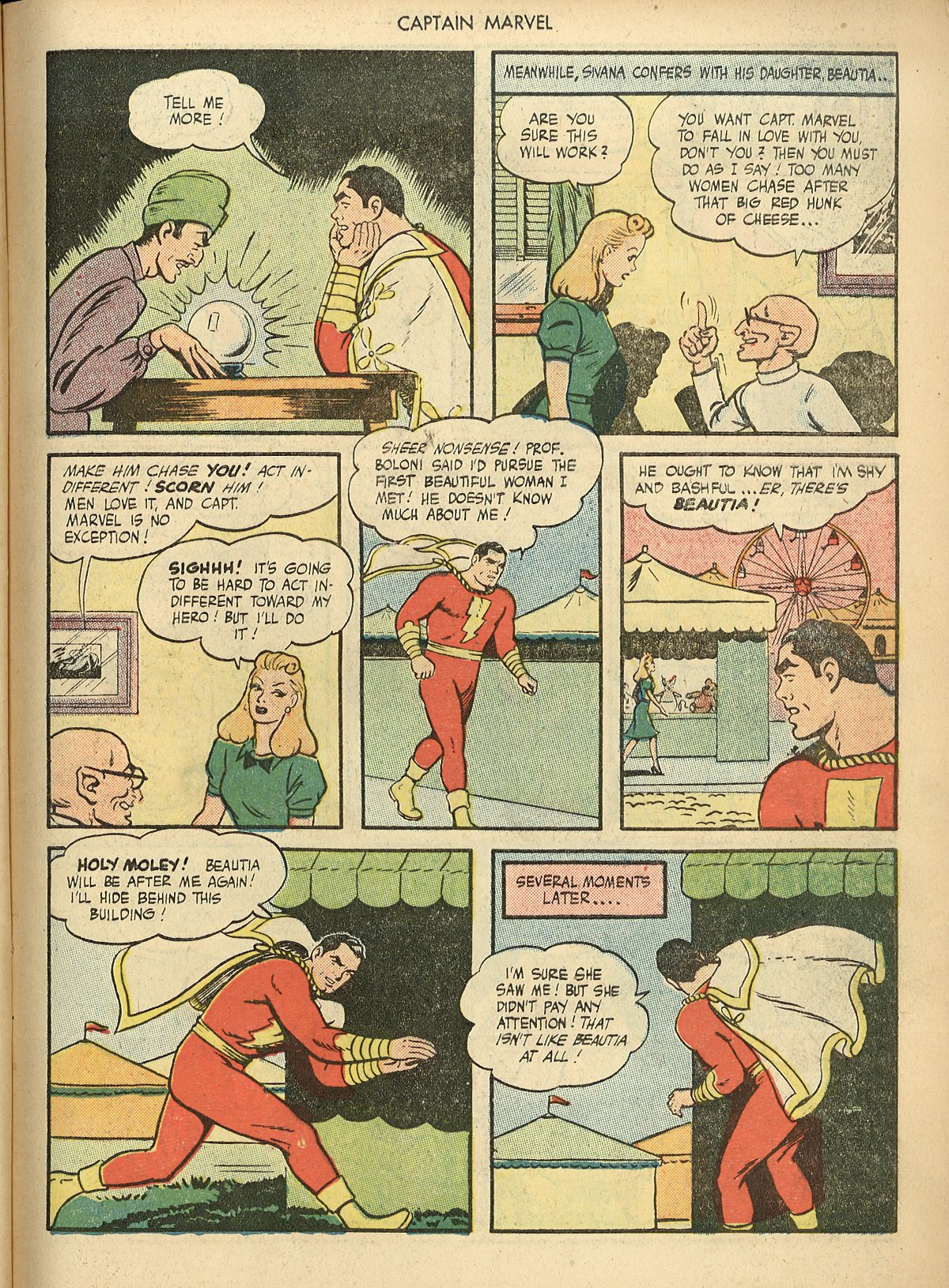 Read online Captain Marvel Adventures comic -  Issue #70 - 7