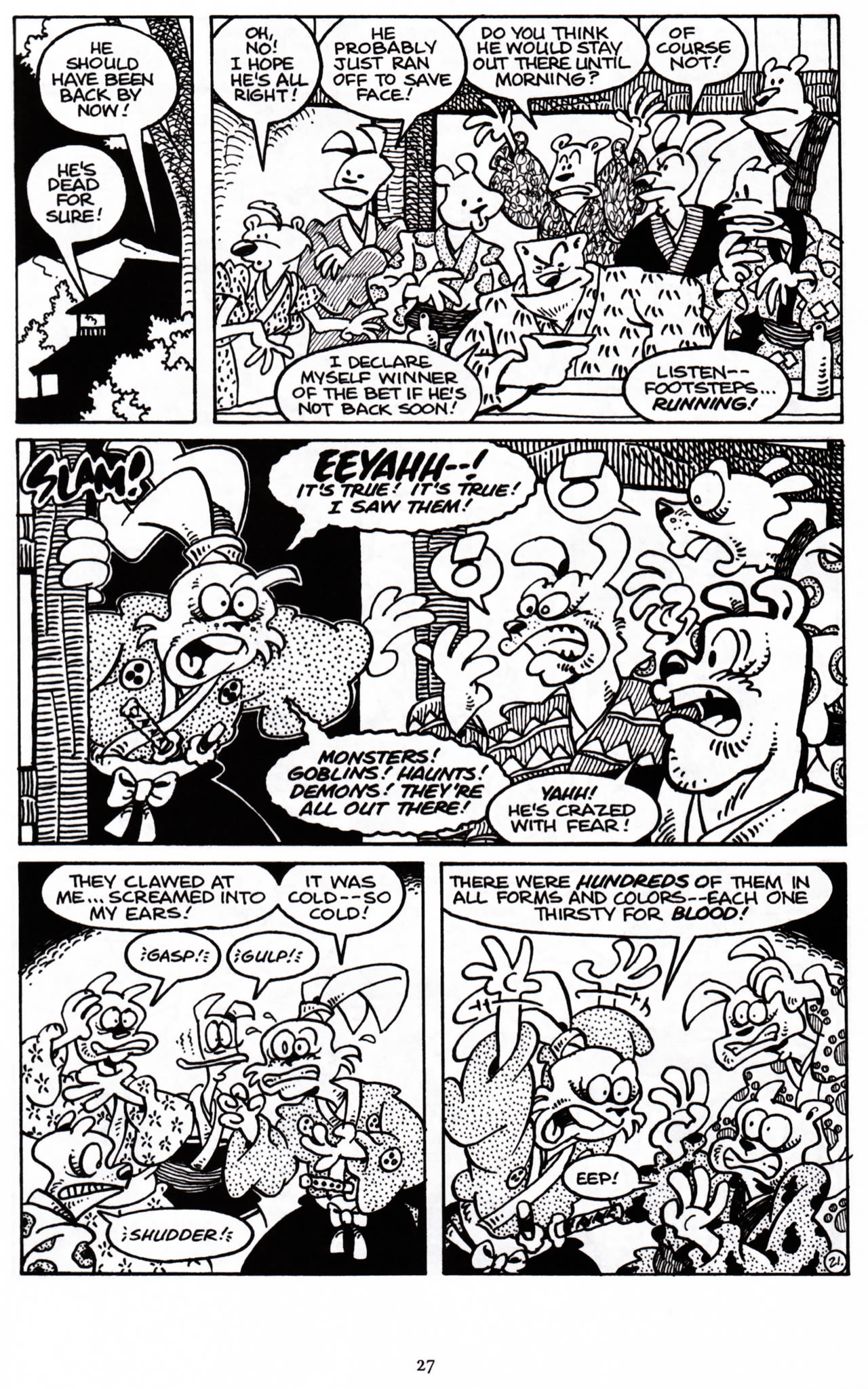 Read online Usagi Yojimbo (1996) comic -  Issue #31 - 21