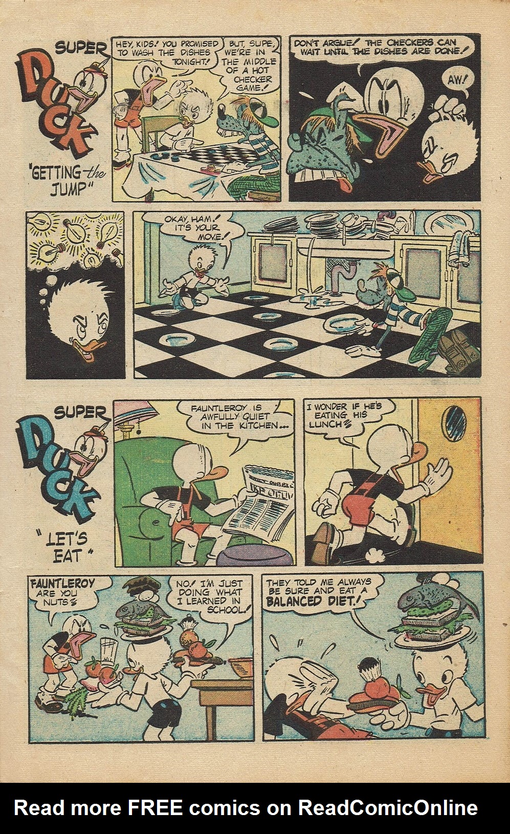Read online Super Duck Comics comic -  Issue #52 - 3