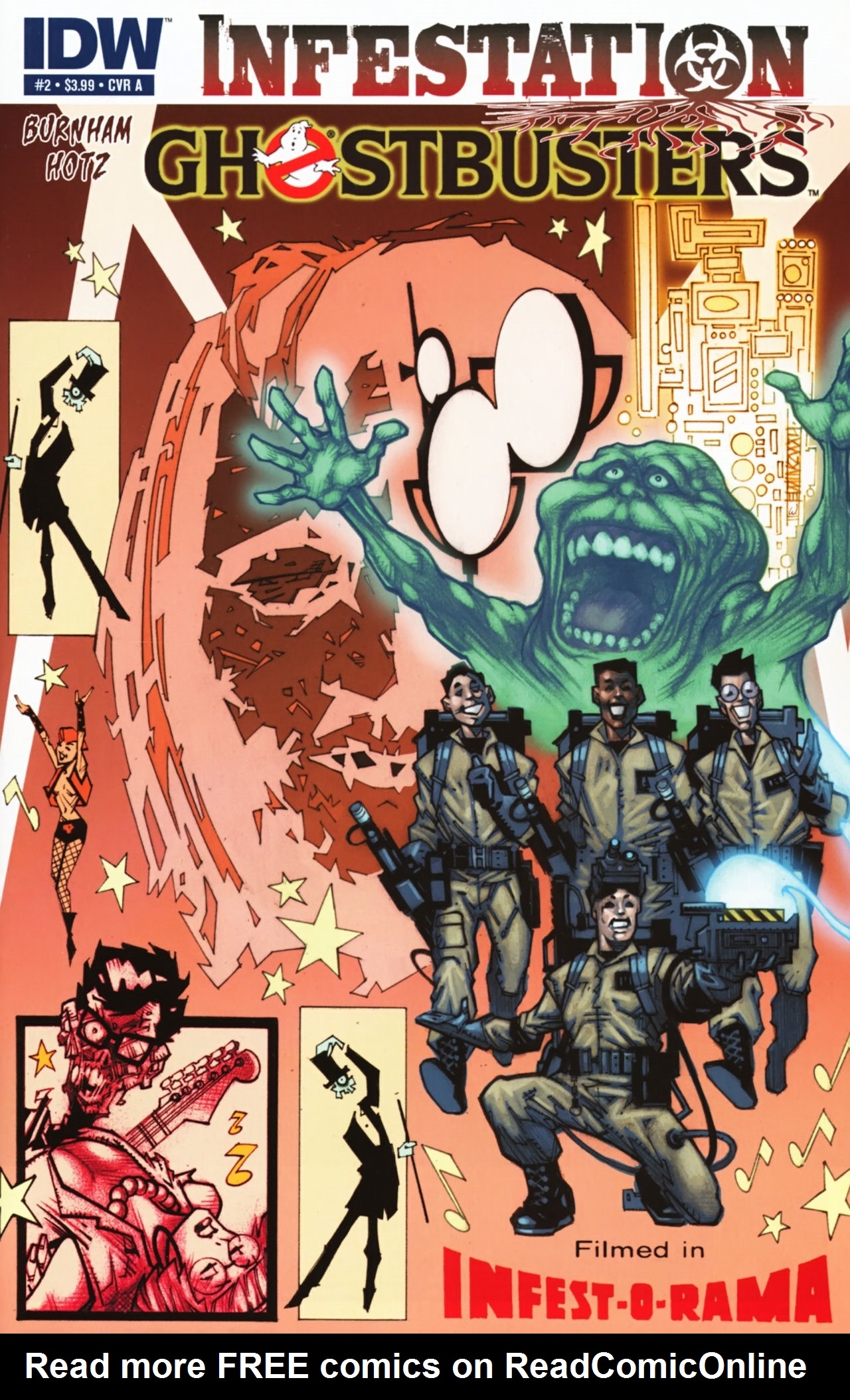 Read online Ghostbusters: Infestation comic -  Issue #2 - 1