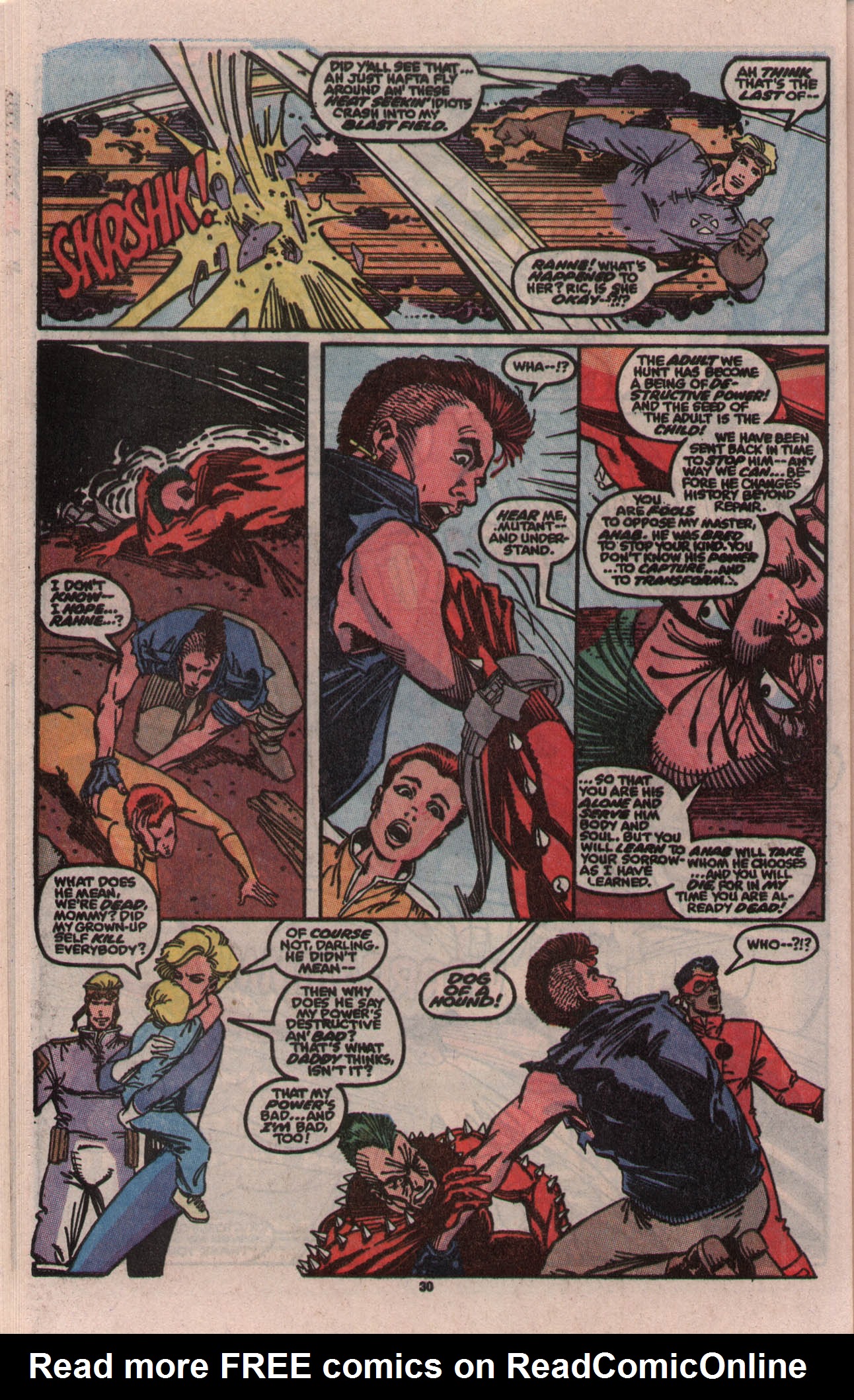 Read online The New Mutants comic -  Issue # _Annual 6 - 26