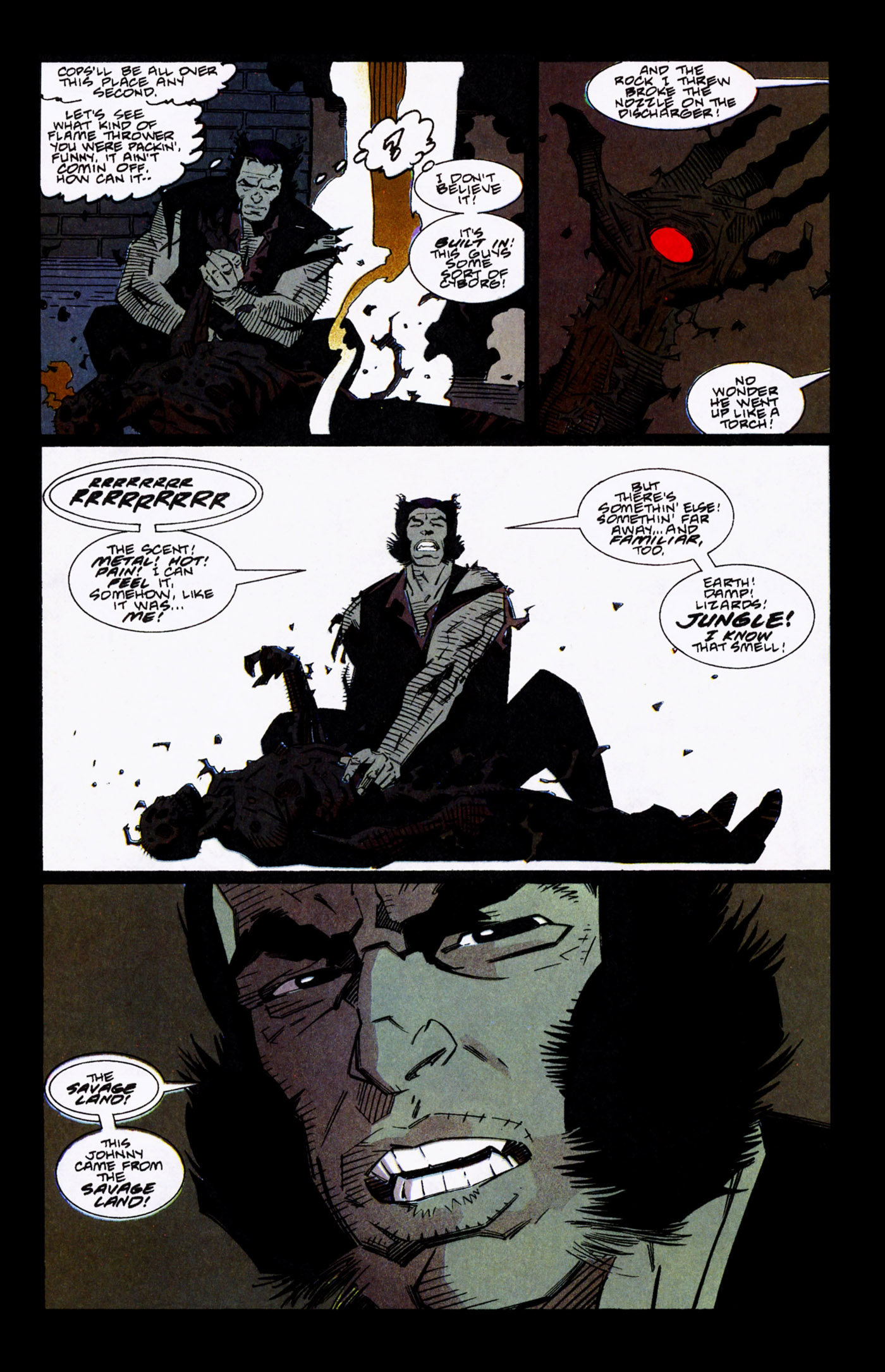 Read online Wolverine • The Jungle Adventure comic -  Issue # Full - 14