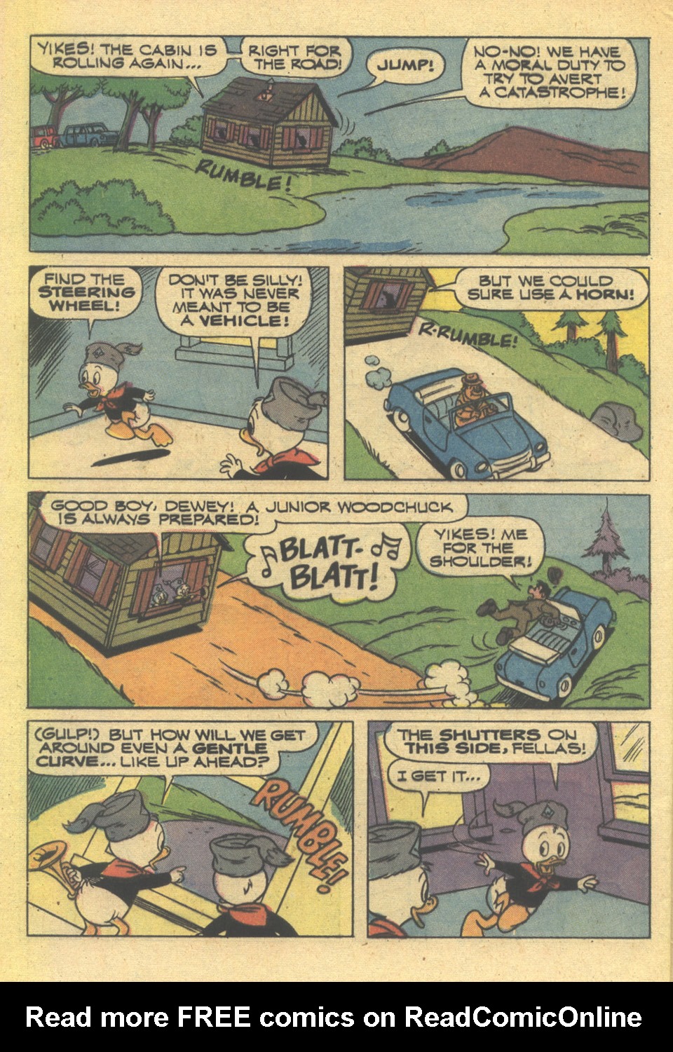 Read online Huey, Dewey, and Louie Junior Woodchucks comic -  Issue #20 - 32