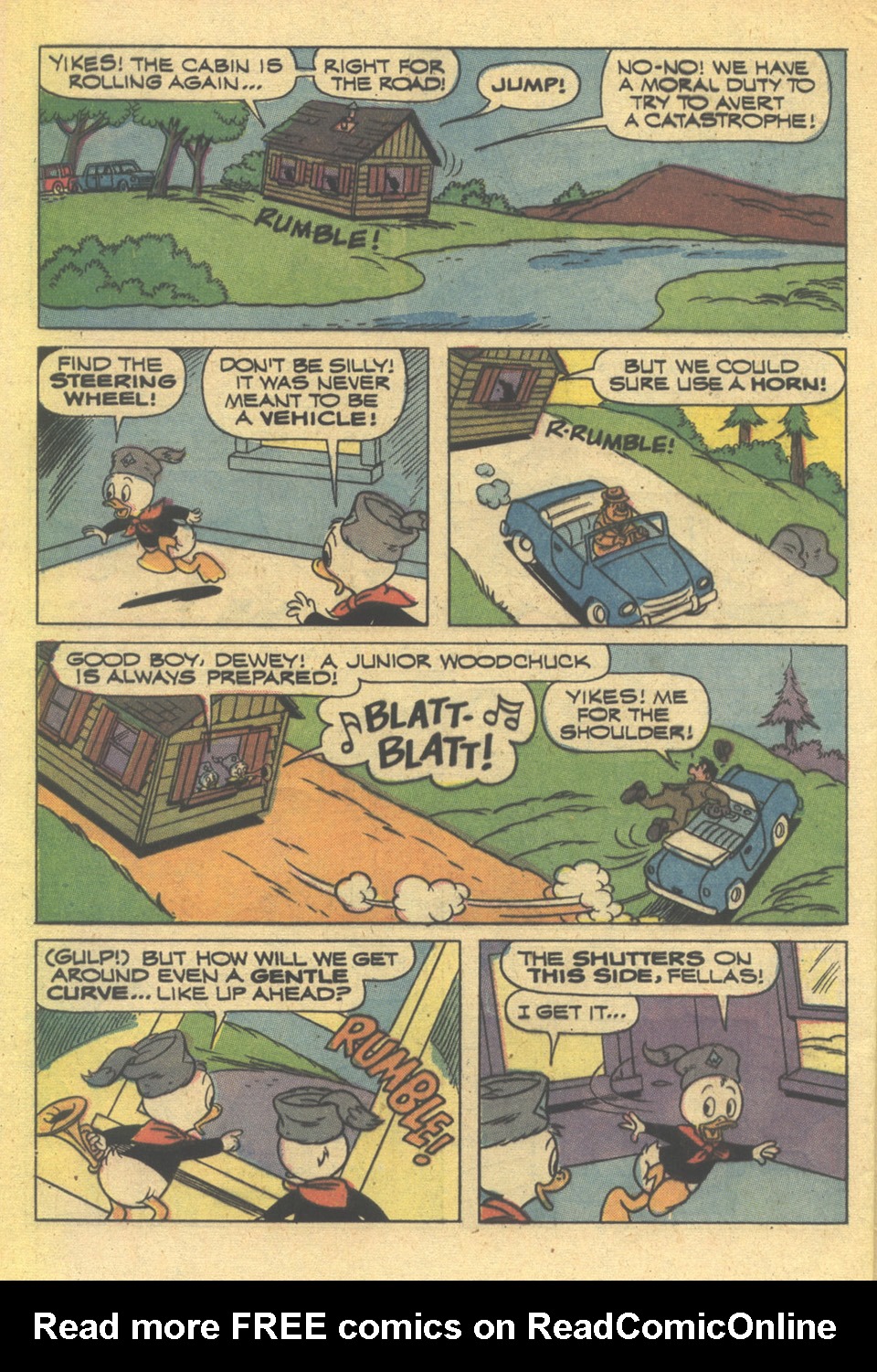 Read online Huey, Dewey, and Louie Junior Woodchucks comic -  Issue #20 - 32