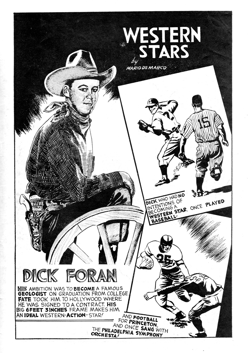 Read online Cowboy Western Comics (1948) comic -  Issue #23 - 35