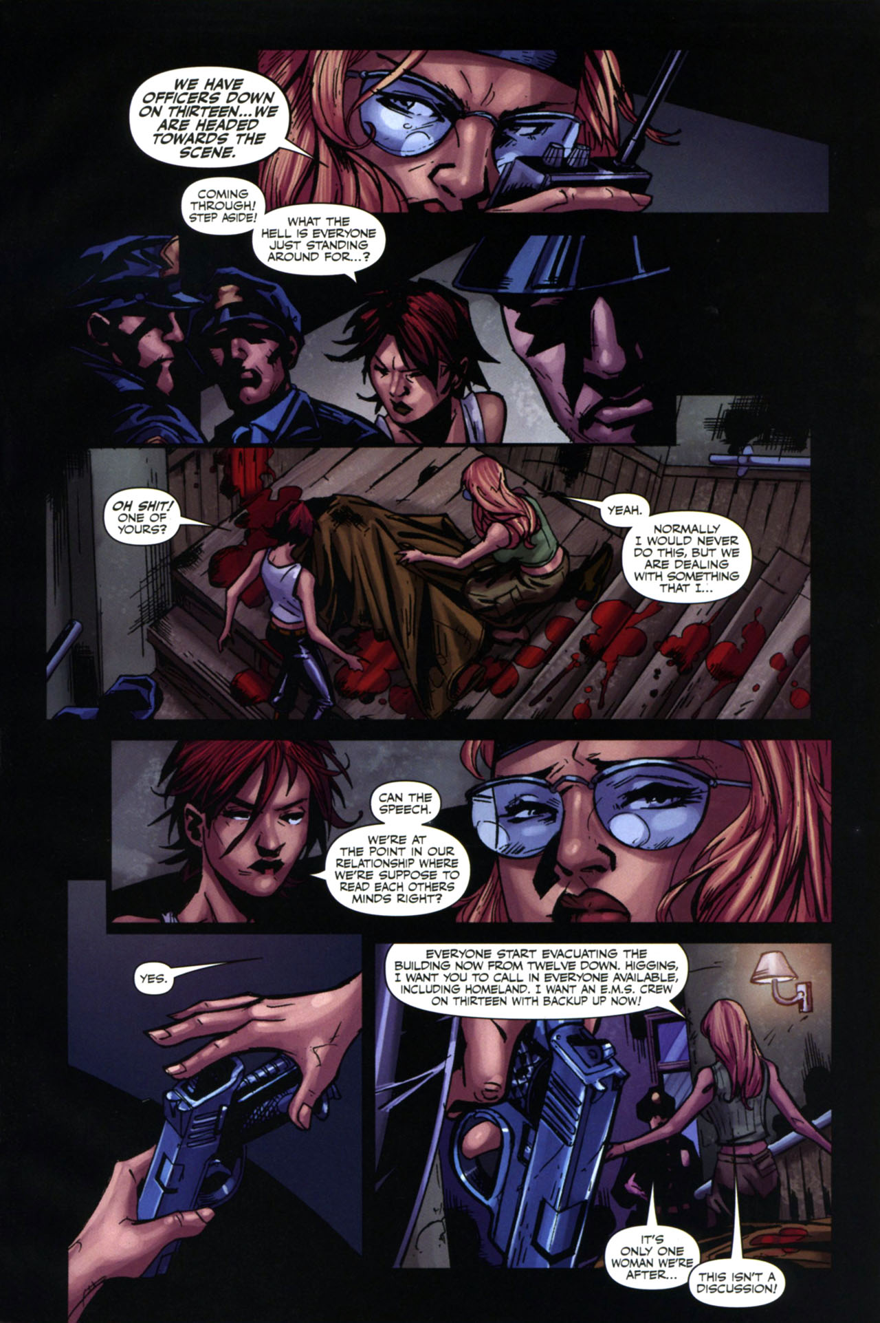 Read online Painkiller Jane Vs. Terminator comic -  Issue #2 - 23