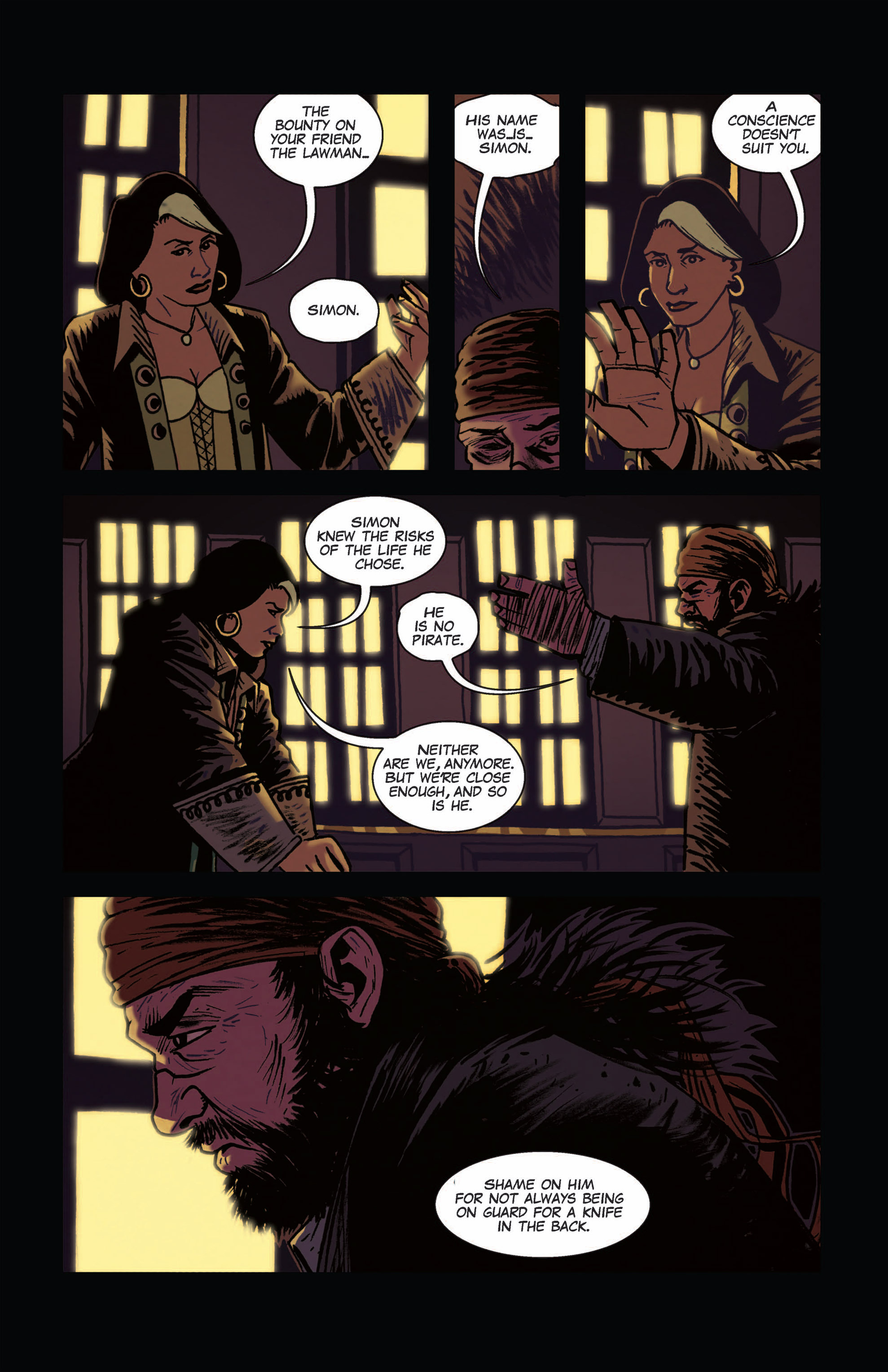 Read online Pirate Eye: Exiled From Exile comic -  Issue #2 - 13