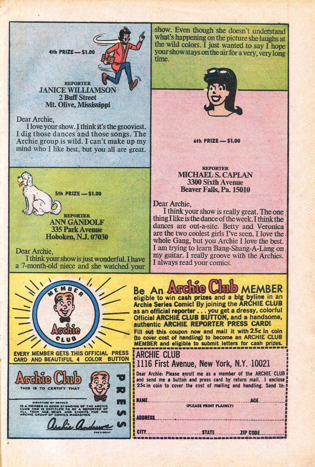 Read online Archie's Joke Book Magazine comic -  Issue #144 - 27