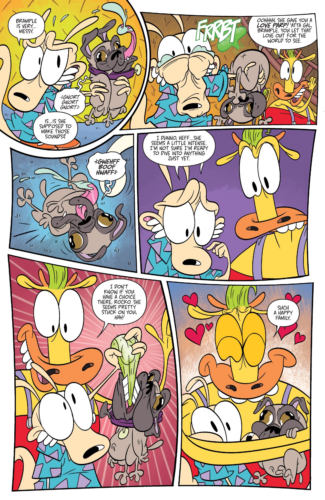 Read online Rocko's Modern Life (2017) comic -  Issue #6 - 10
