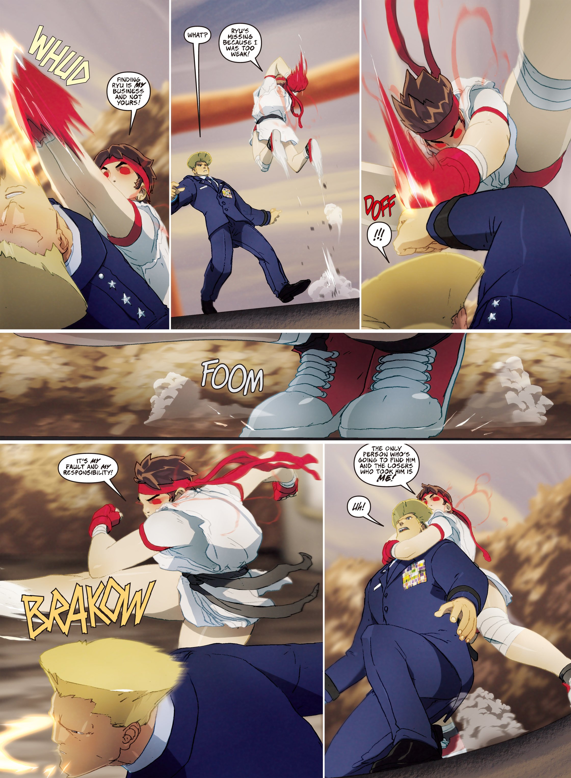 Read online Super Street Fighter comic -  Issue # Vol.1 - New Generations - 14
