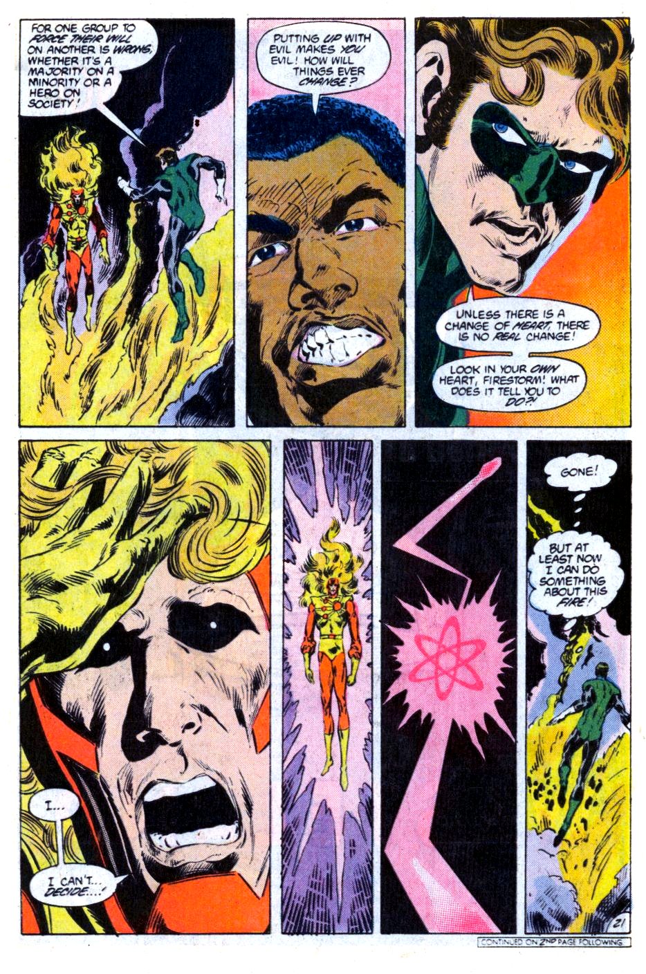 Read online Firestorm, the Nuclear Man comic -  Issue #66 - 22