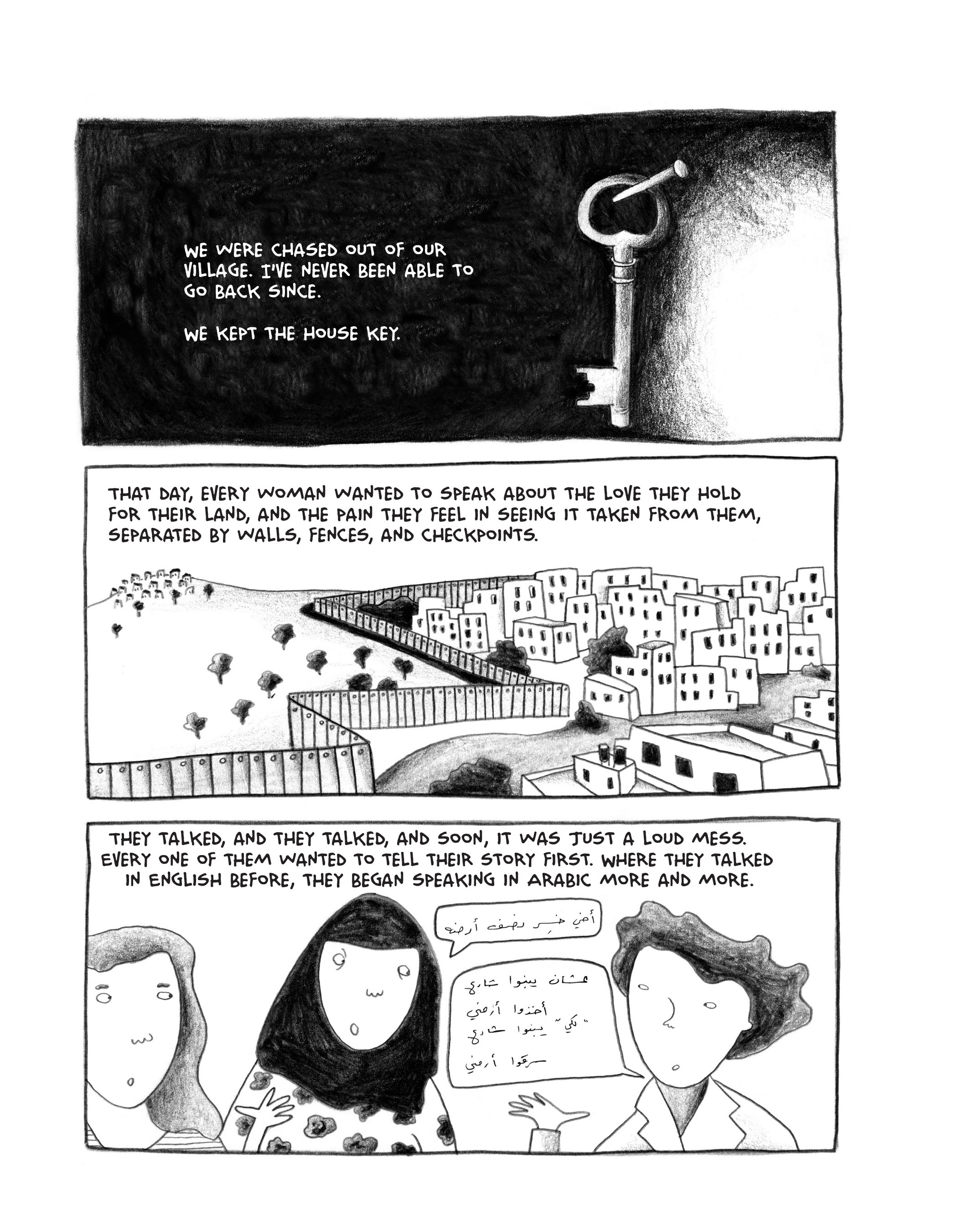 Read online Green Almonds: Letters from Palestine comic -  Issue # TPB (Part 1) - 21