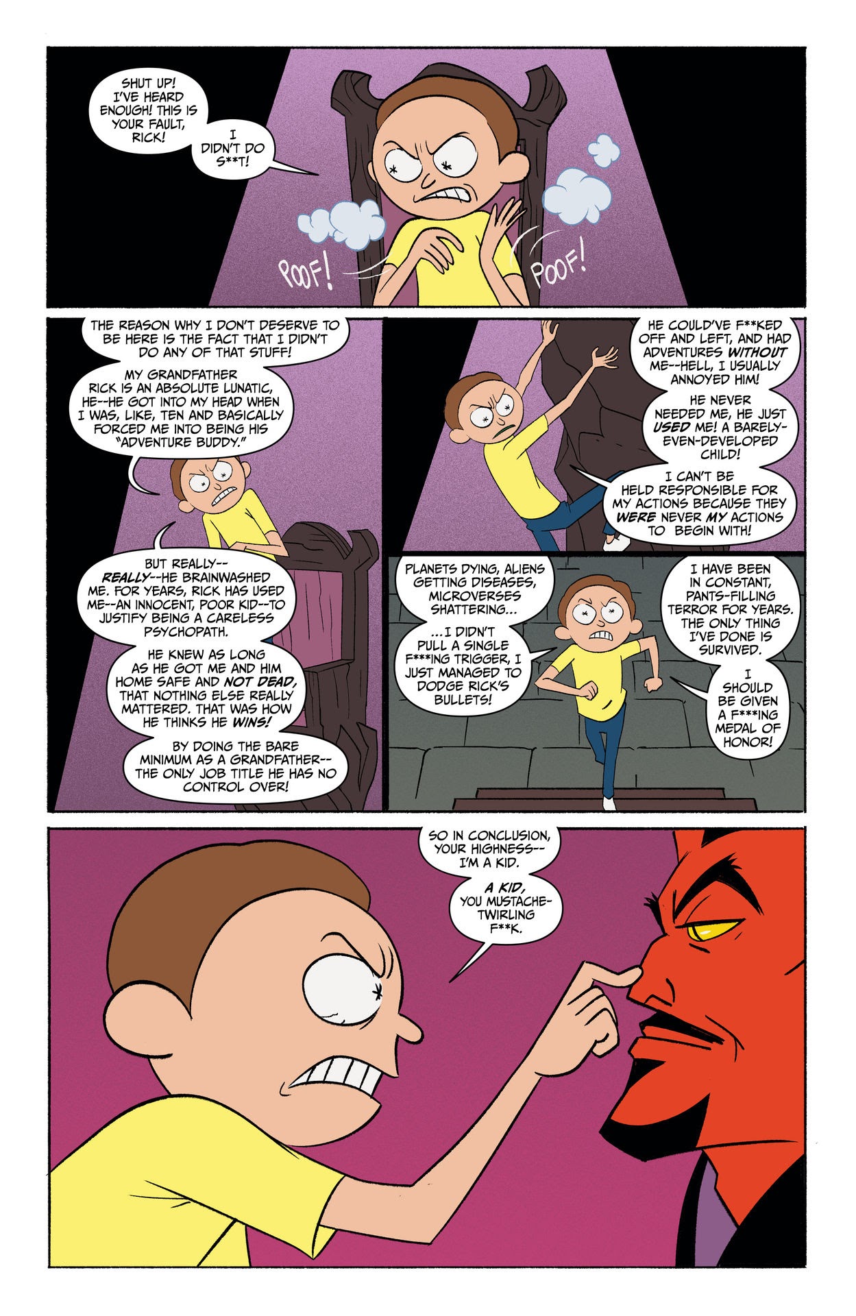 Read online Rick and Morty: Go to Hell comic -  Issue #5 - 13