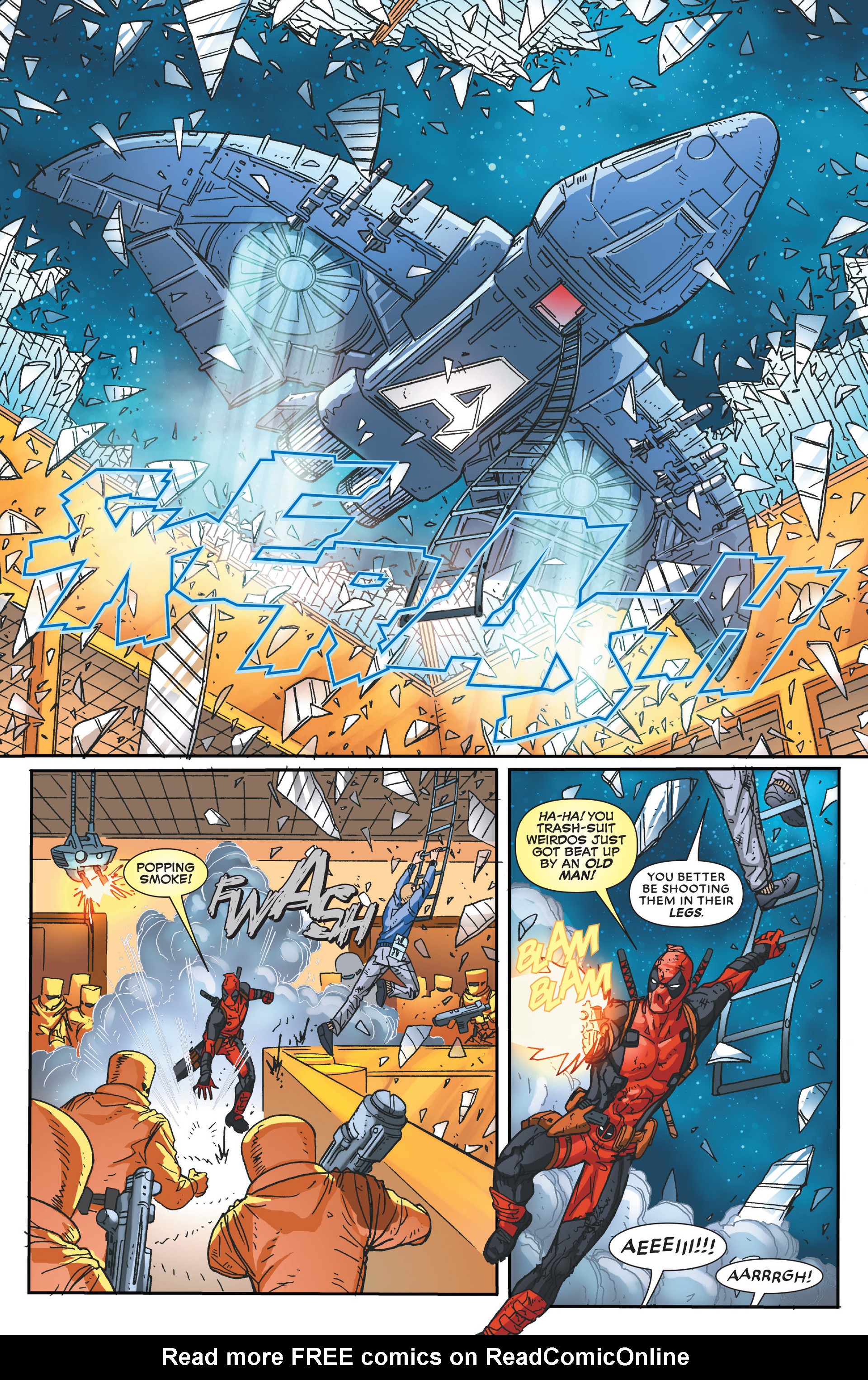 Read online Death of Wolverine: Deadpool & Captain America comic -  Issue # Full - 24