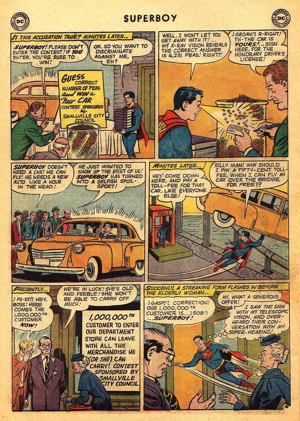 Read online Superboy (1949) comic -  Issue #79 - 7