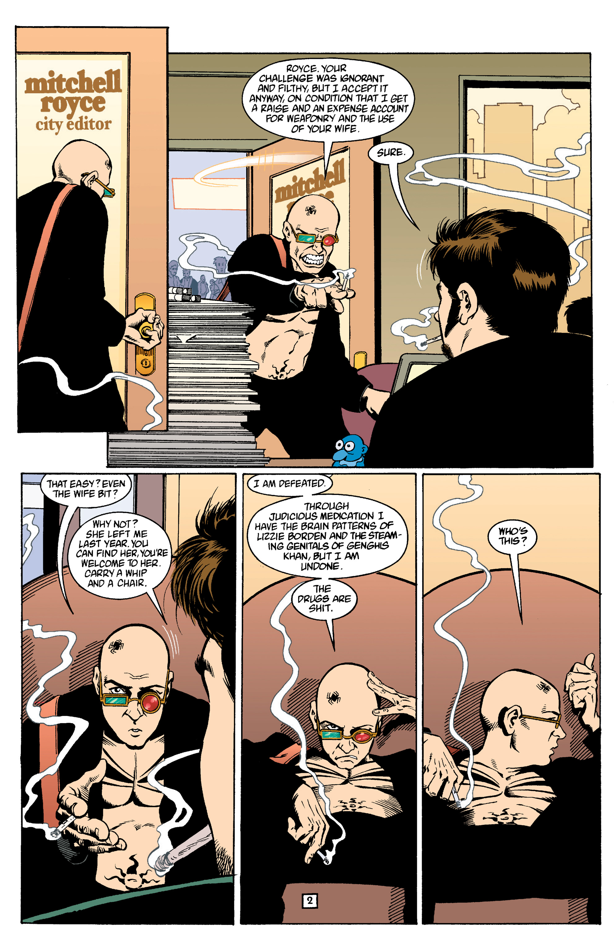 Read online Transmetropolitan comic -  Issue #14 - 3
