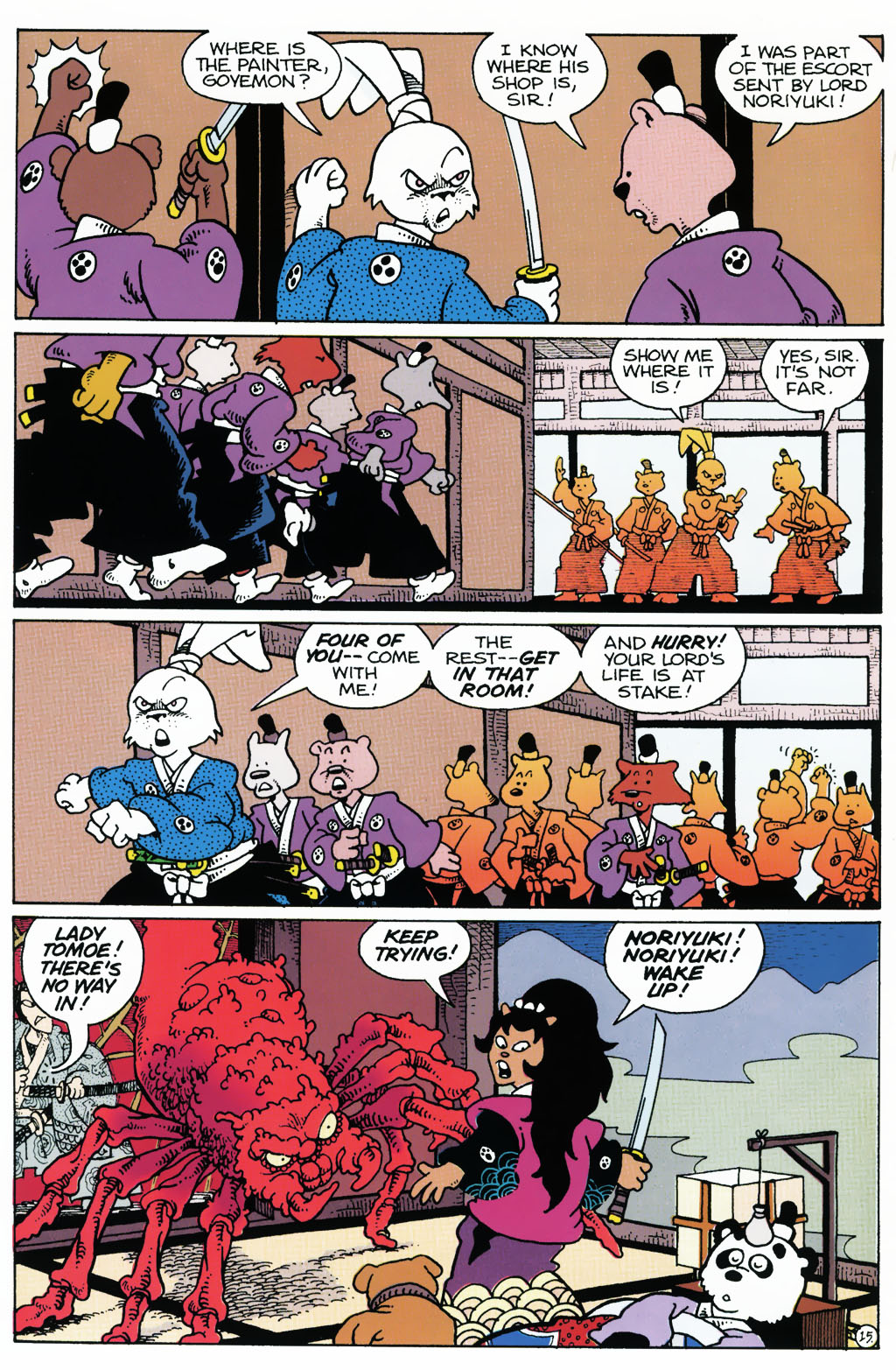 Read online Usagi Yojimbo Color Special comic -  Issue #2 - 16