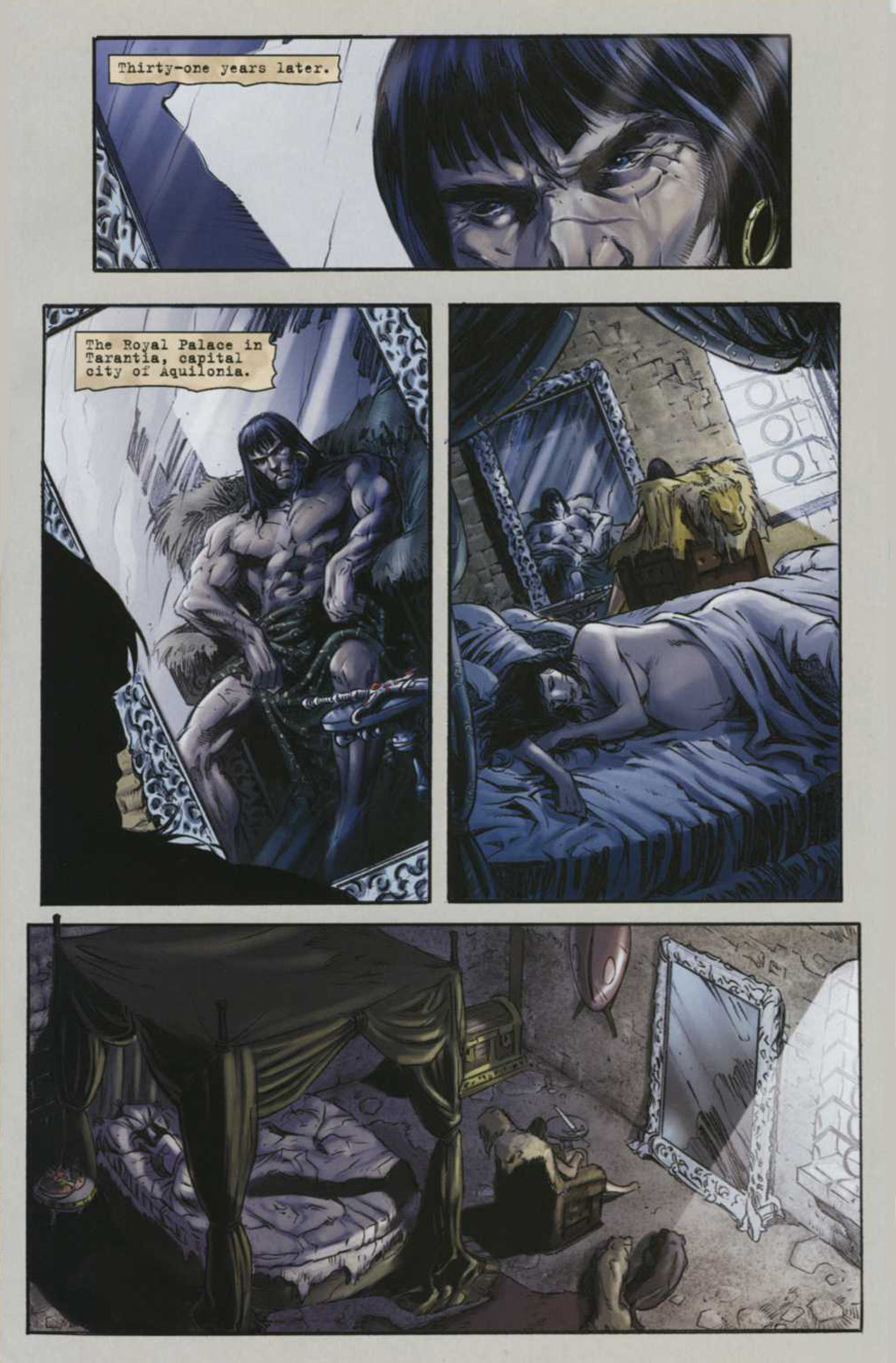 Read online Conan and the Midnight God comic -  Issue #1 - 4