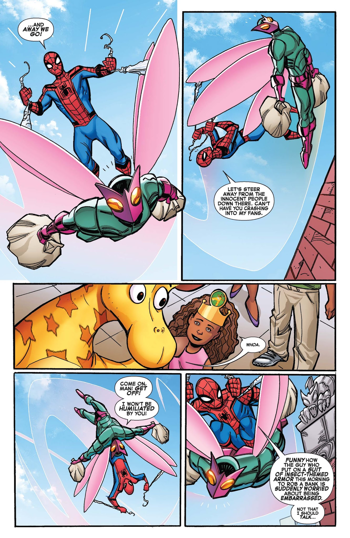 Read online Spider-Man: Homecoming — Fight or Flight comic -  Issue # Full - 7