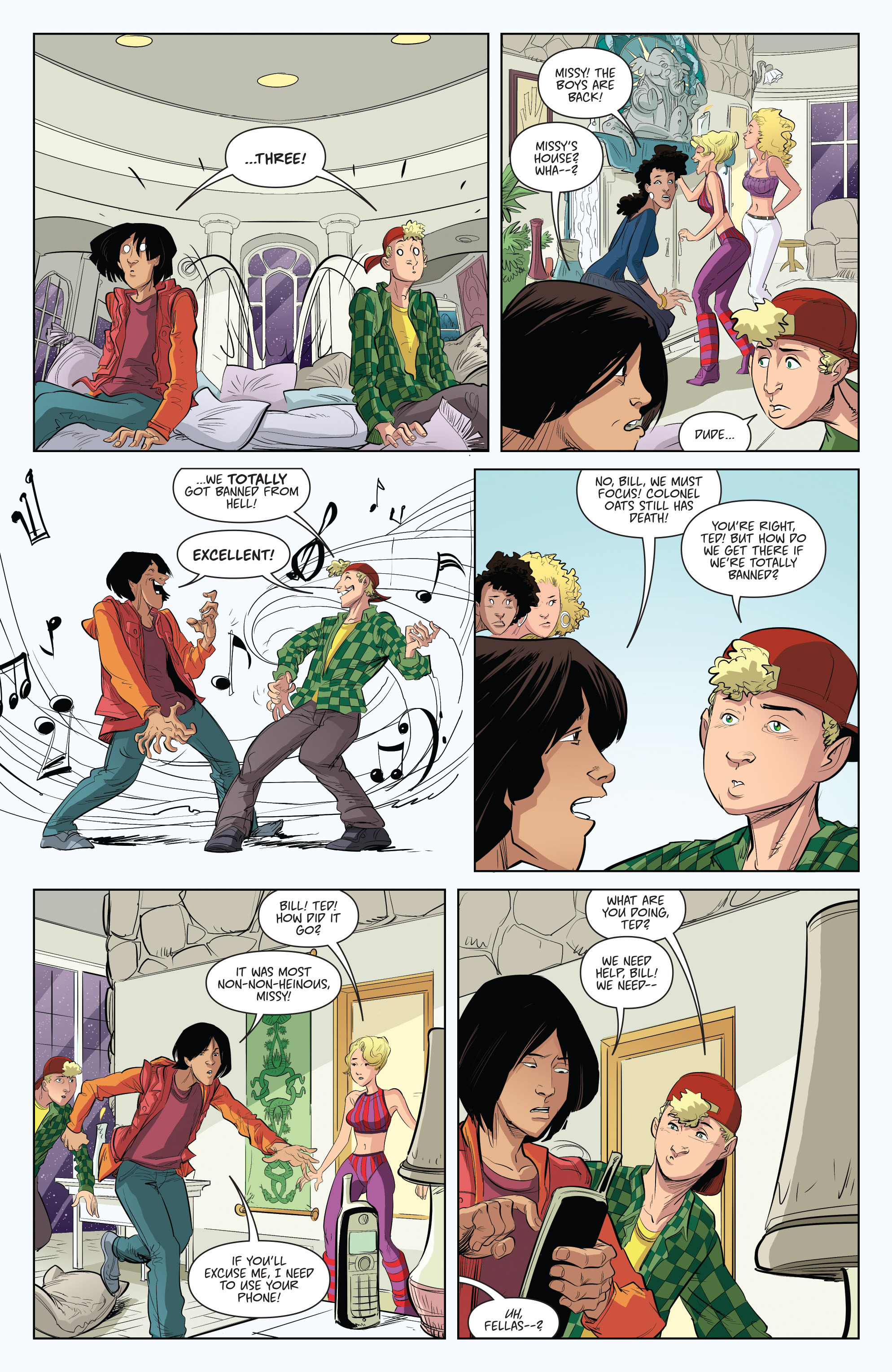 Read online Bill & Ted Go to Hell comic -  Issue #1 - 16
