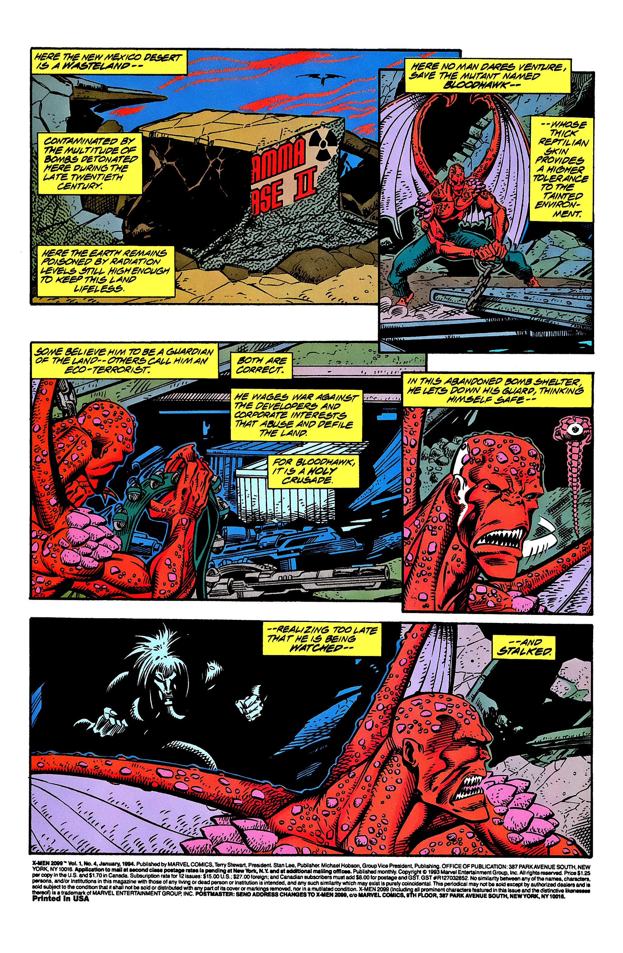 Read online X-Men 2099 comic -  Issue #4 - 3