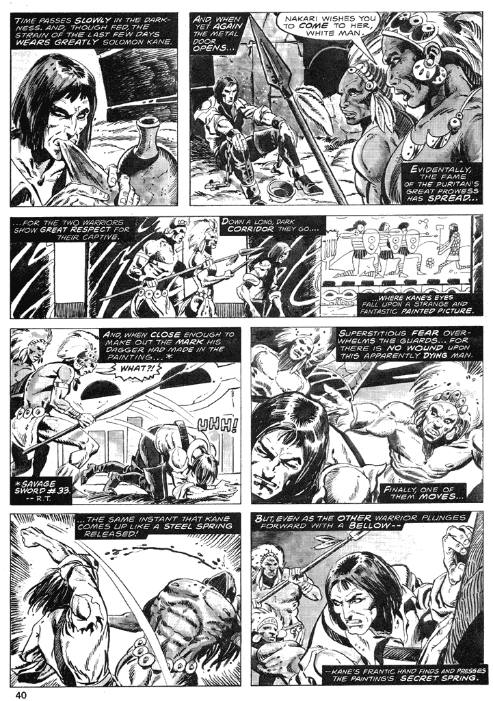 Read online The Savage Sword Of Conan comic -  Issue #39 - 39