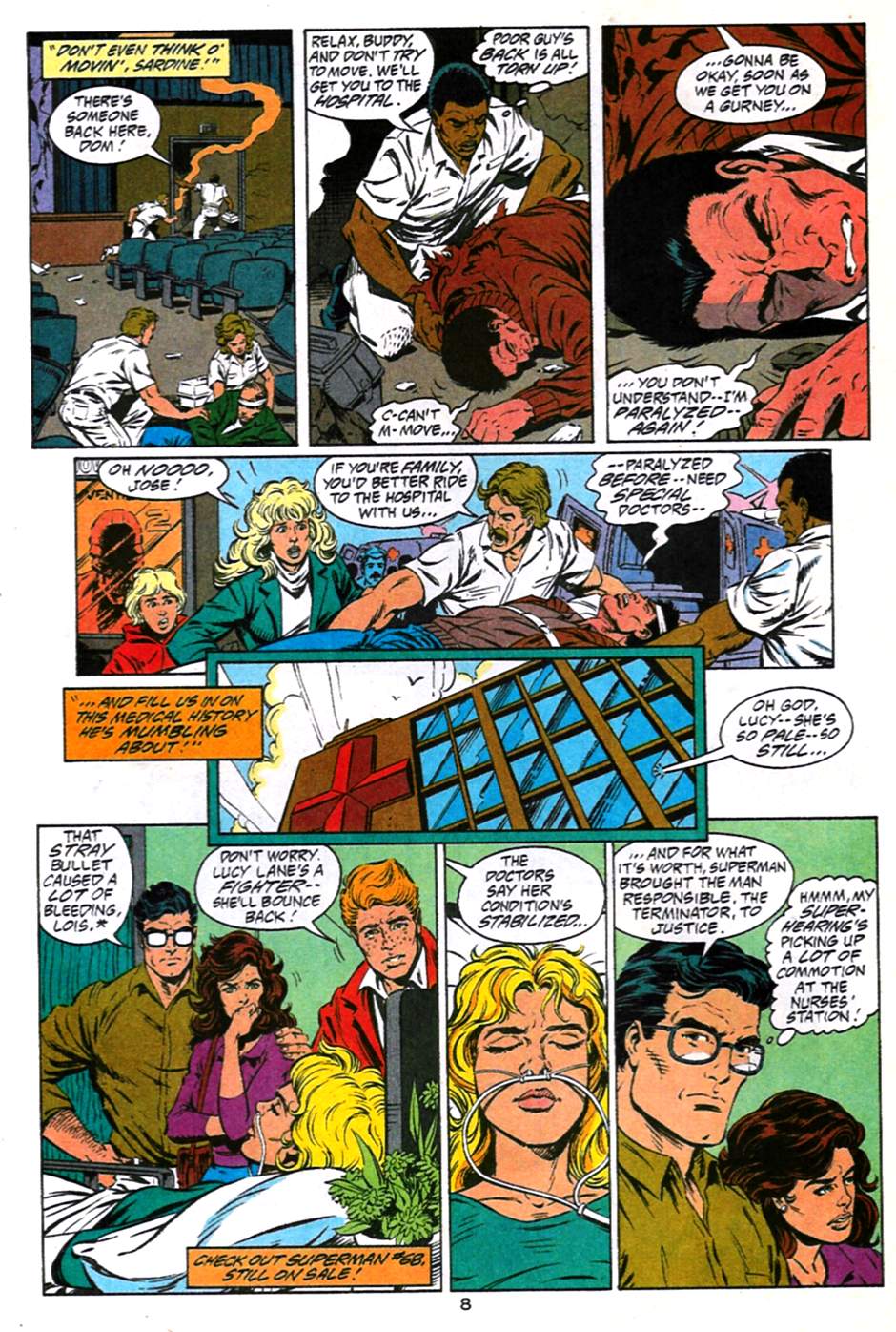 Read online Adventures of Superman (1987) comic -  Issue #491 - 9
