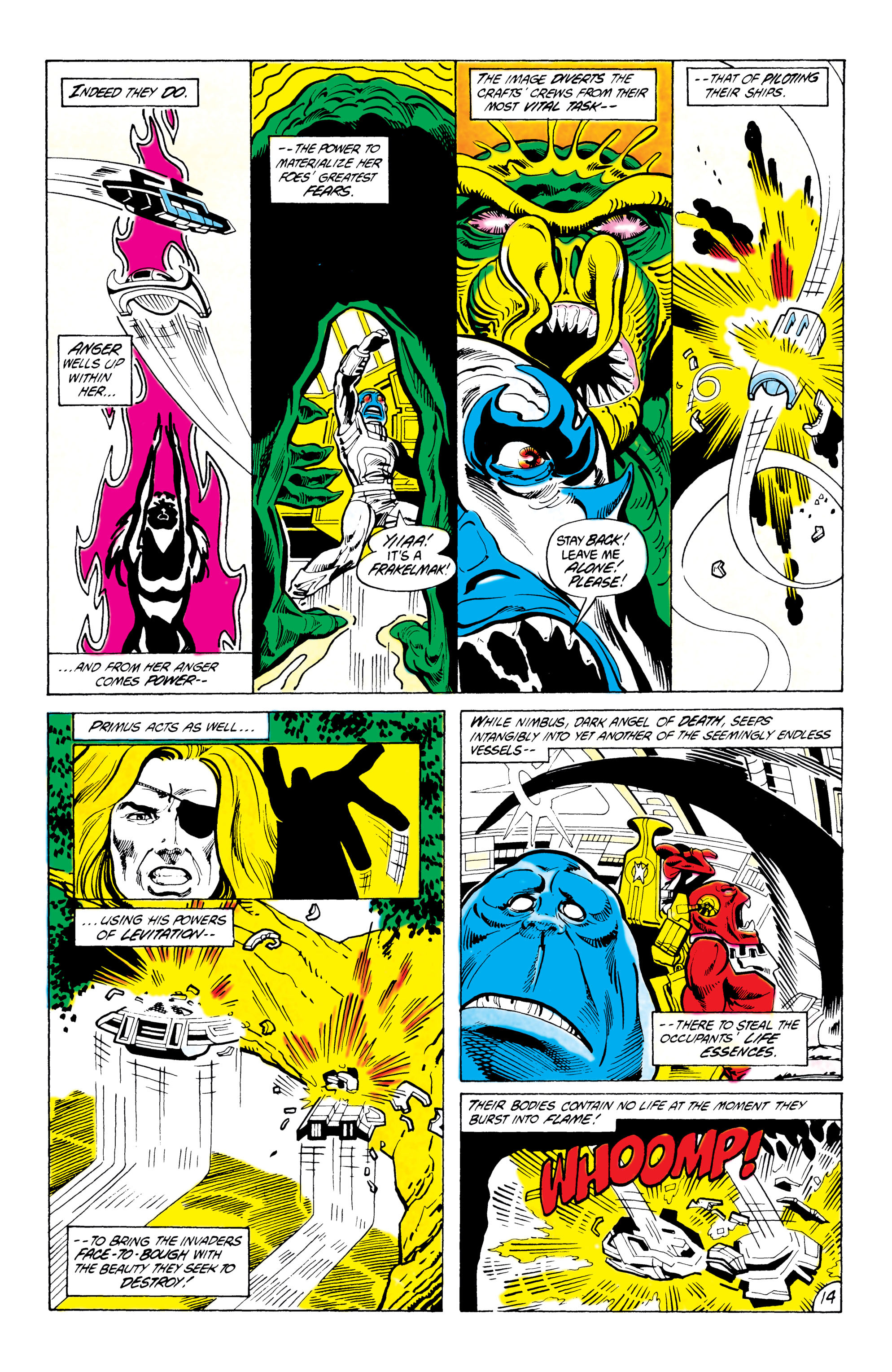 Read online The Omega Men (1983) comic -  Issue #9 - 14